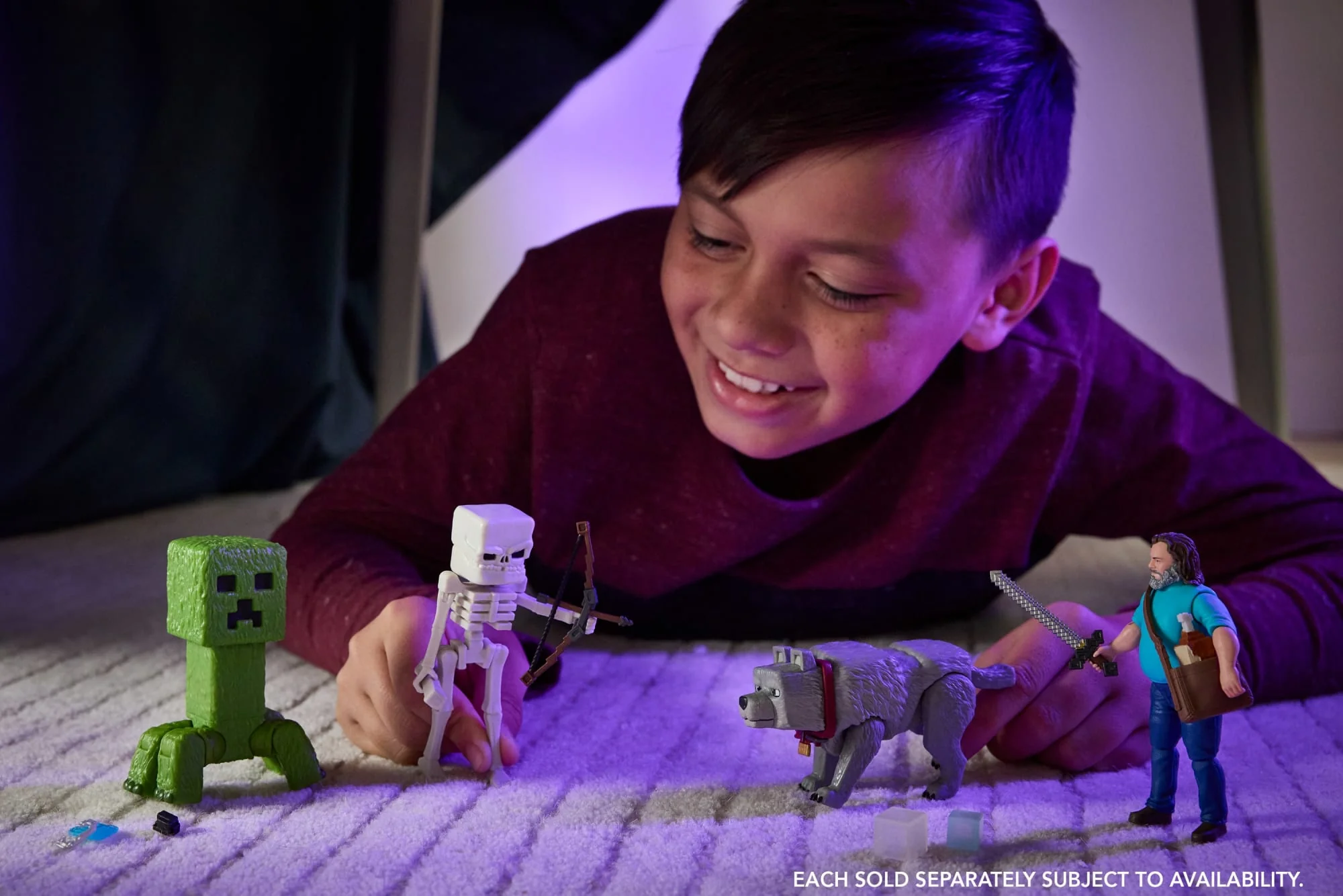 Minecraft Skelett Actionfigur Und Zubehör, 10 Cm Großes Spielset, Inspiriert Von Ein Minecraft Film“ - Image 2