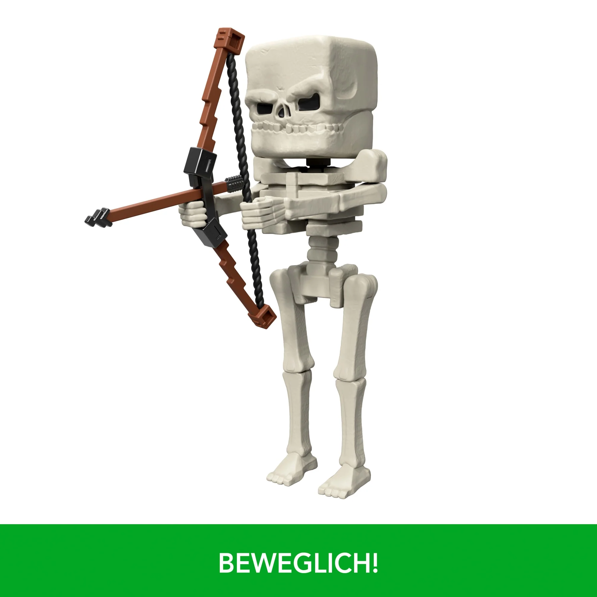 Minecraft Skelett Actionfigur Und Zubehör, 10 Cm Großes Spielset, Inspiriert Von Ein Minecraft Film“ - Image 5