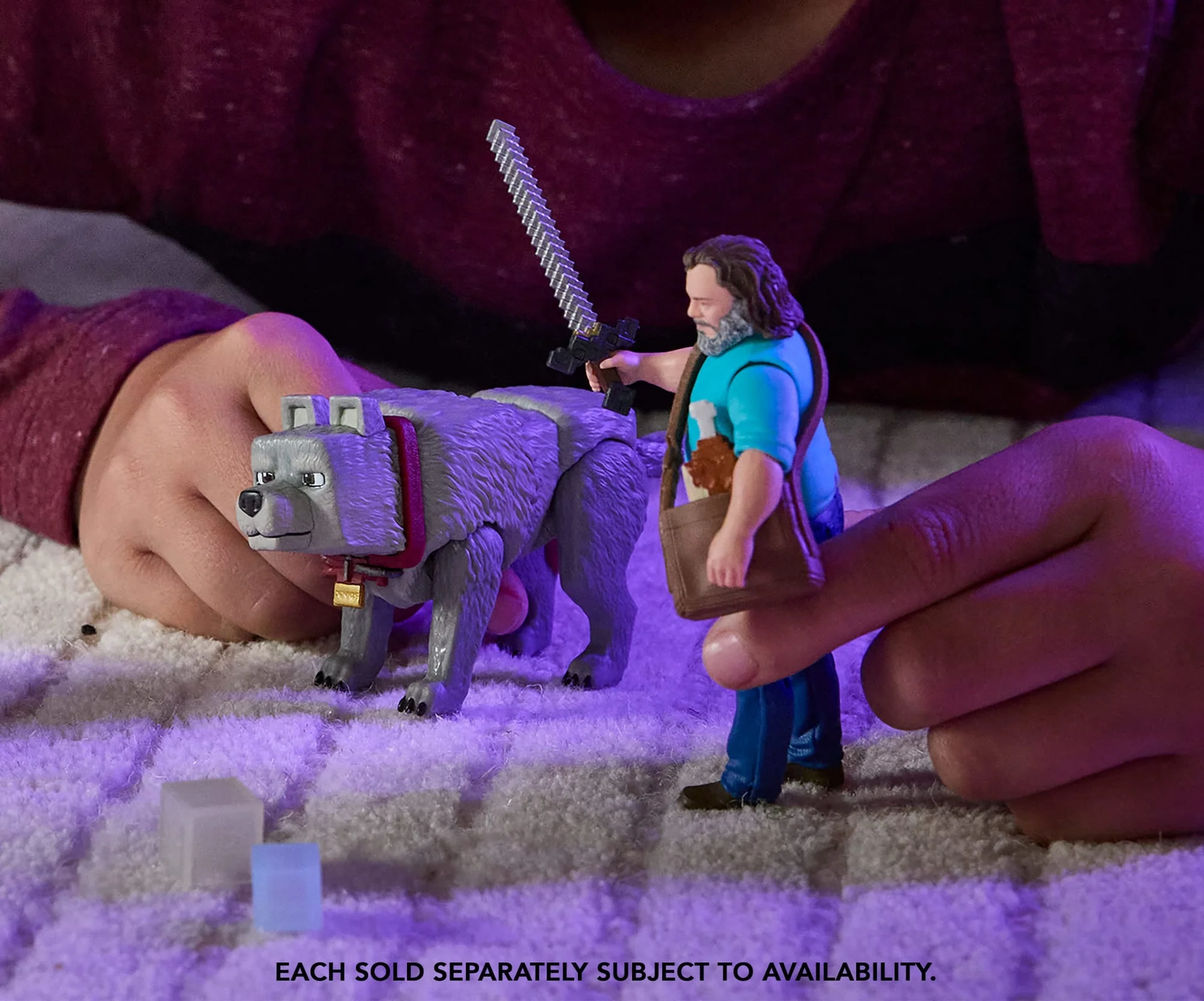 Minecraft Speelgoedactiefiguur En Accessoires, Geïnspireerd Op A Minecraft Movie, Ruim 8 Cm (Stijlen Kunnen Variëren) - Image 4