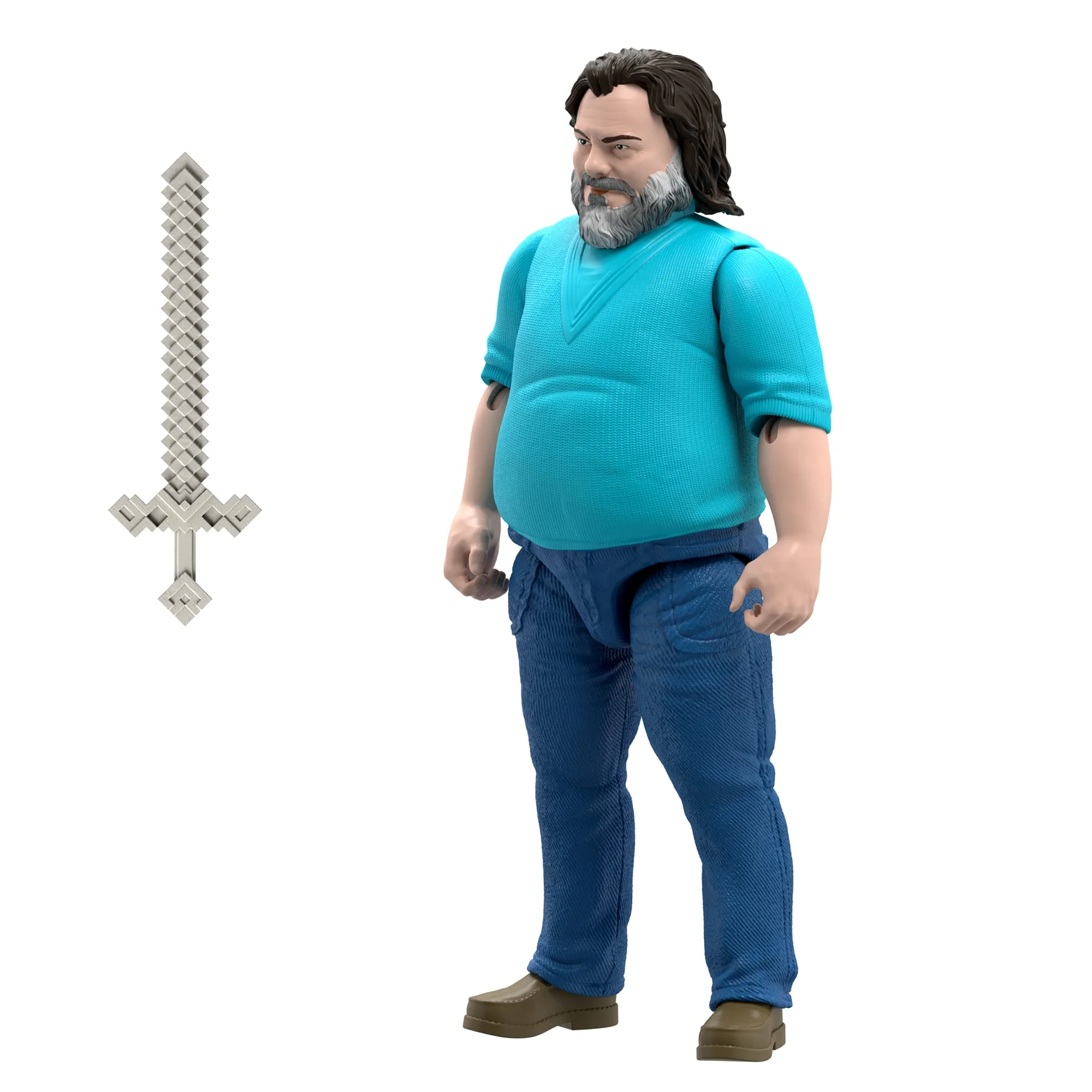 Minecraft Steve Große Actionfigur, Ca. 30 Cm Hoch, Vom Film Inspirierte Sammelfigur - Image 5