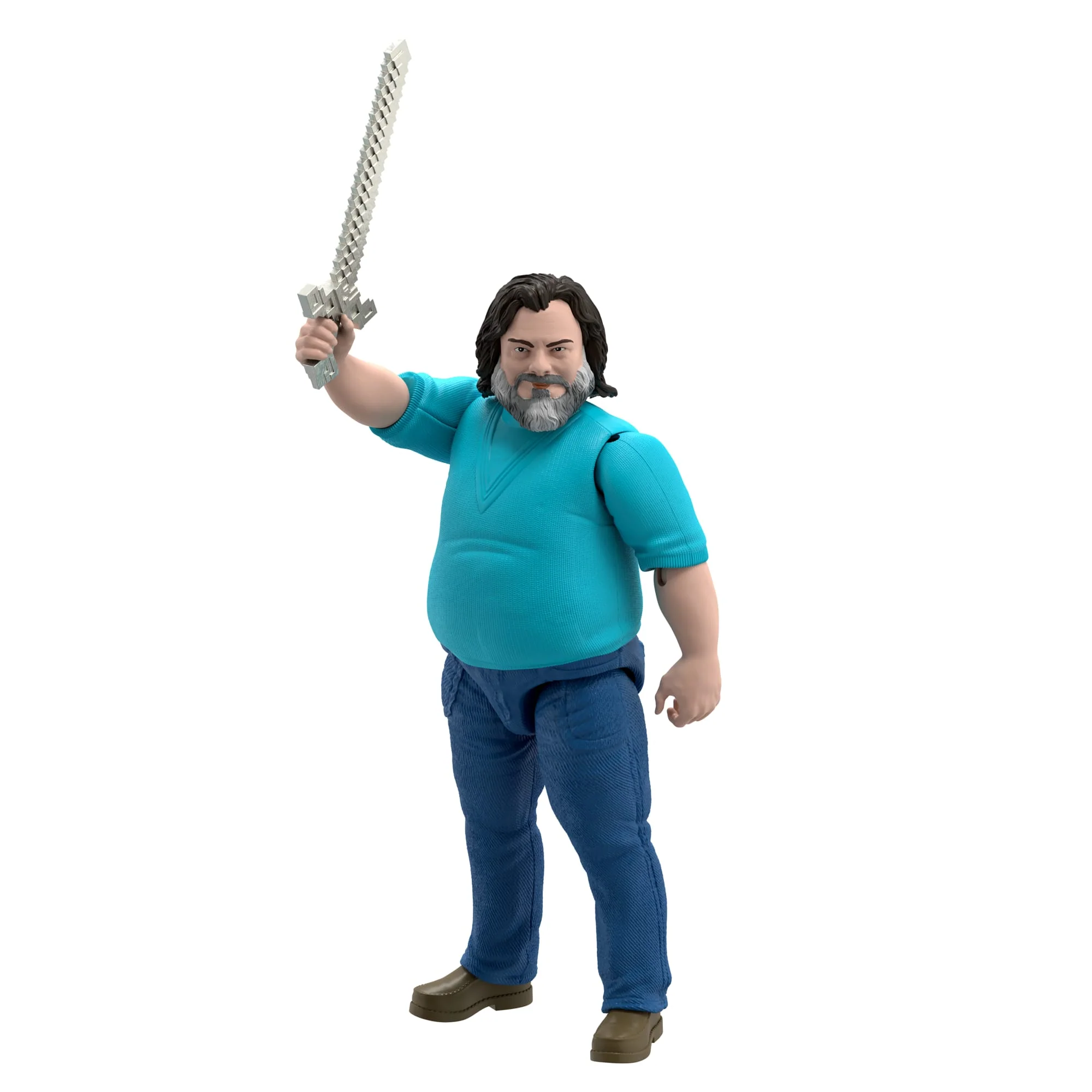 Minecraft Steve Große Actionfigur, Ca. 30 Cm Hoch, Vom Film Inspirierte Sammelfigur - Image 6