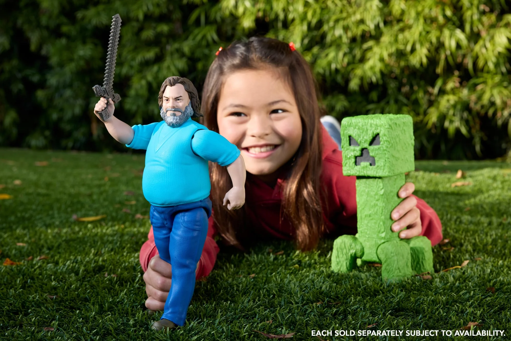 Minecraft Steve Large-Scale Action Figure, 12-Inch Character Collectible Inspired By The Movie - Image 2