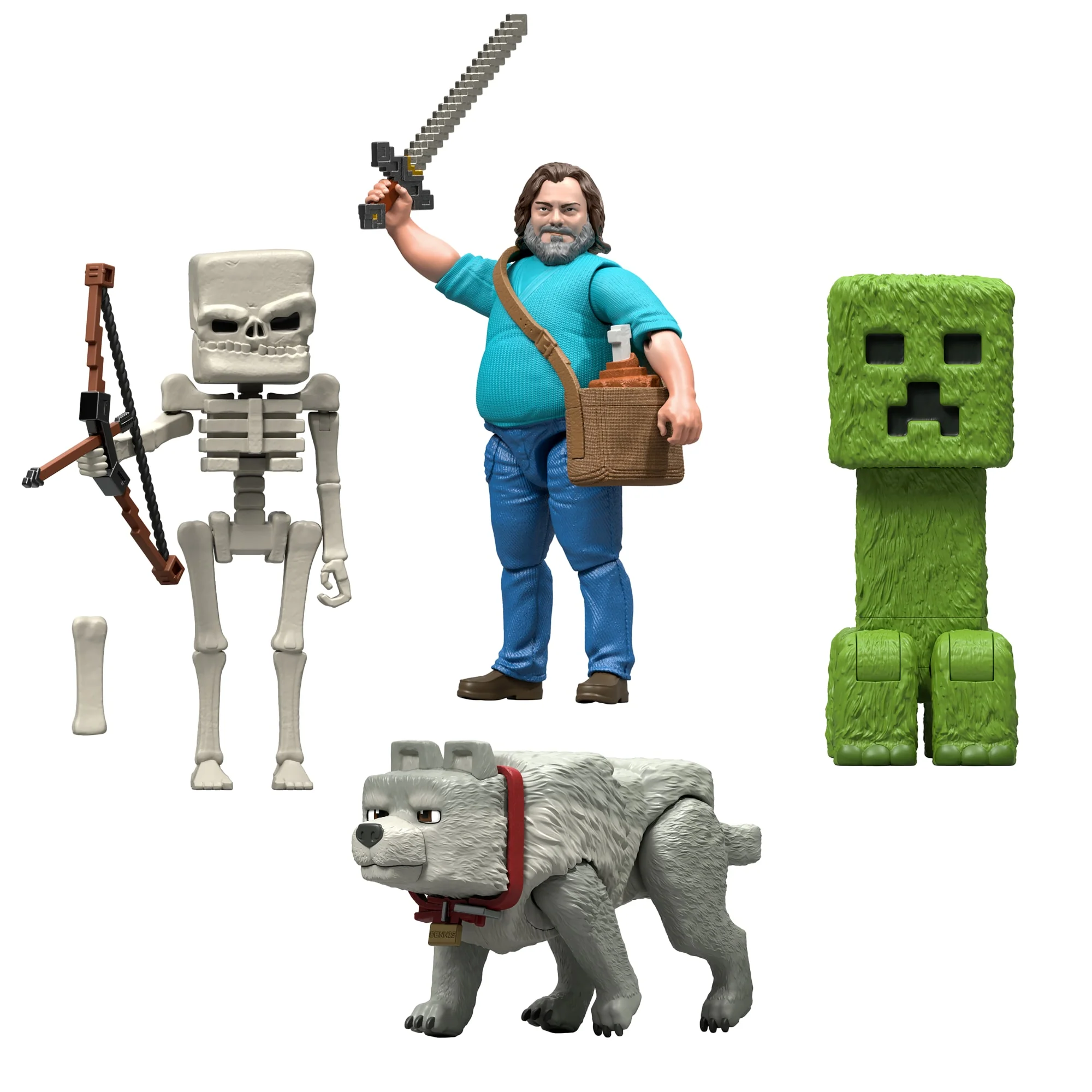 Minecraft Toy Action Figure & Accessories, Inspired By A Minecraft Movie, 3.25-Inch