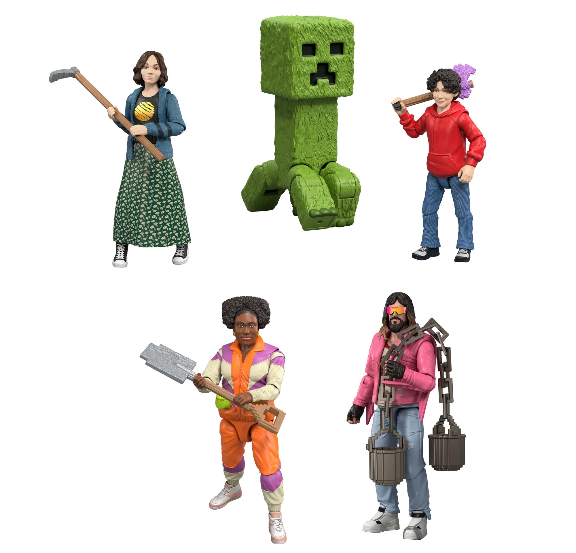Minecraft Ultimate Movie Set With 8 Action Figures & 8 Accessories, Inspired By A Minecraft Movie - Image 5