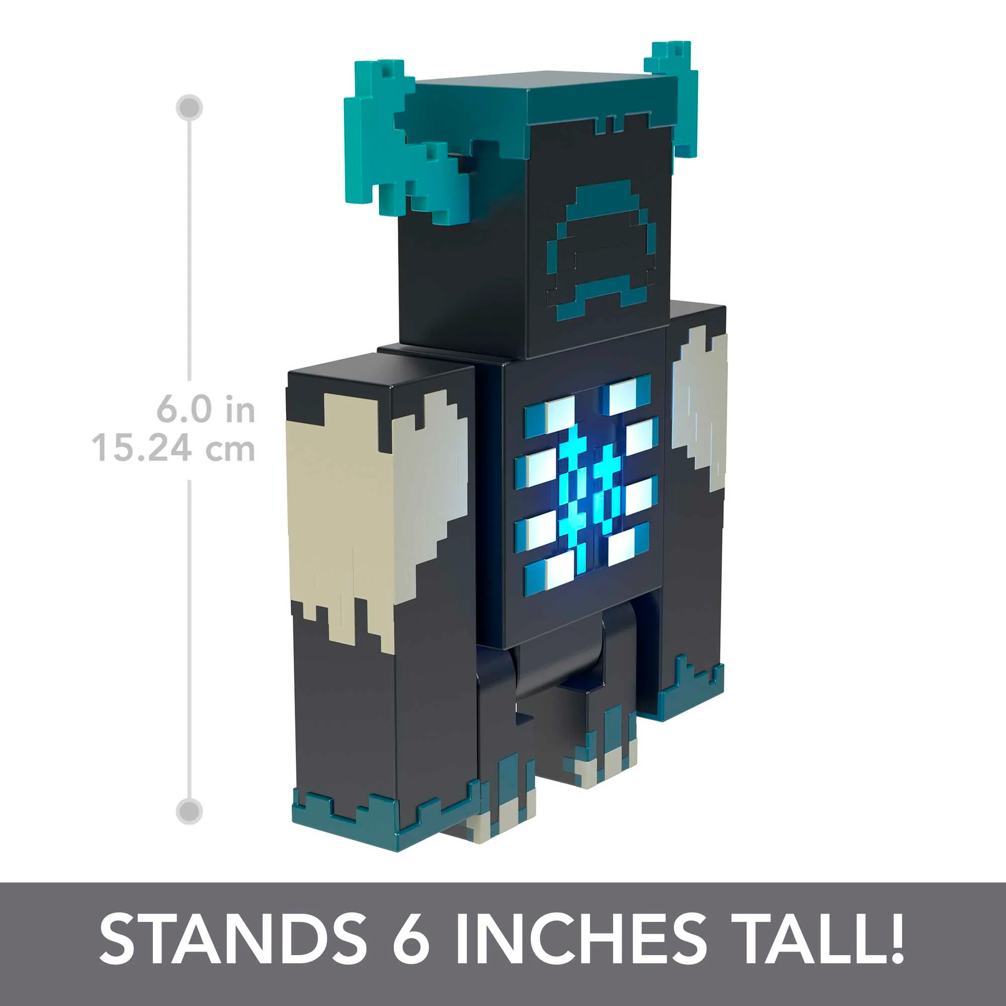 Minecraft Warden Action Figure Toy With Lights, Sounds And Accessories - Image 4