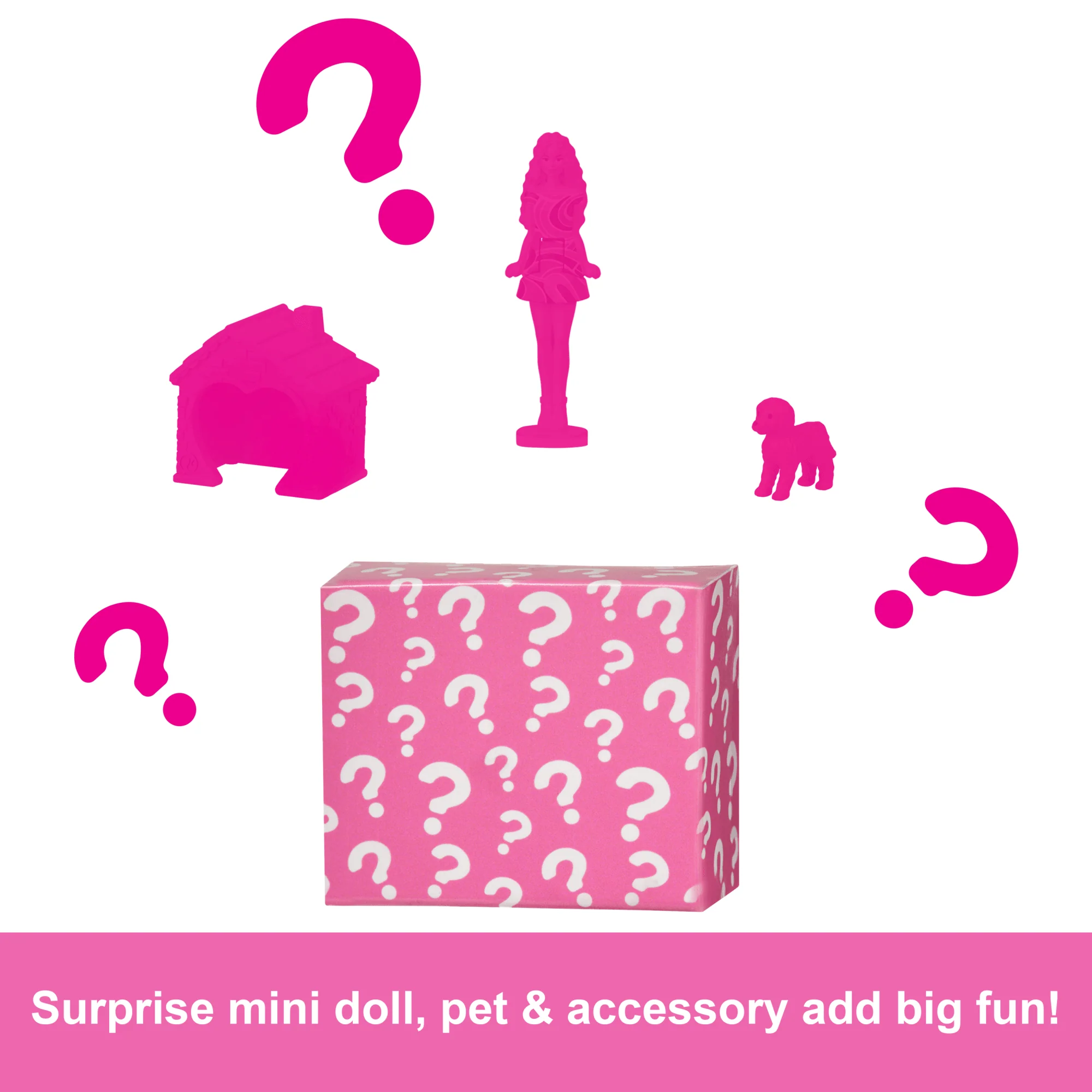 Barbie Mini Barbieland Doll House Playsets With 1.5-Inch Doll, Furniture & Accessories (Styles May Vary) - Image 5