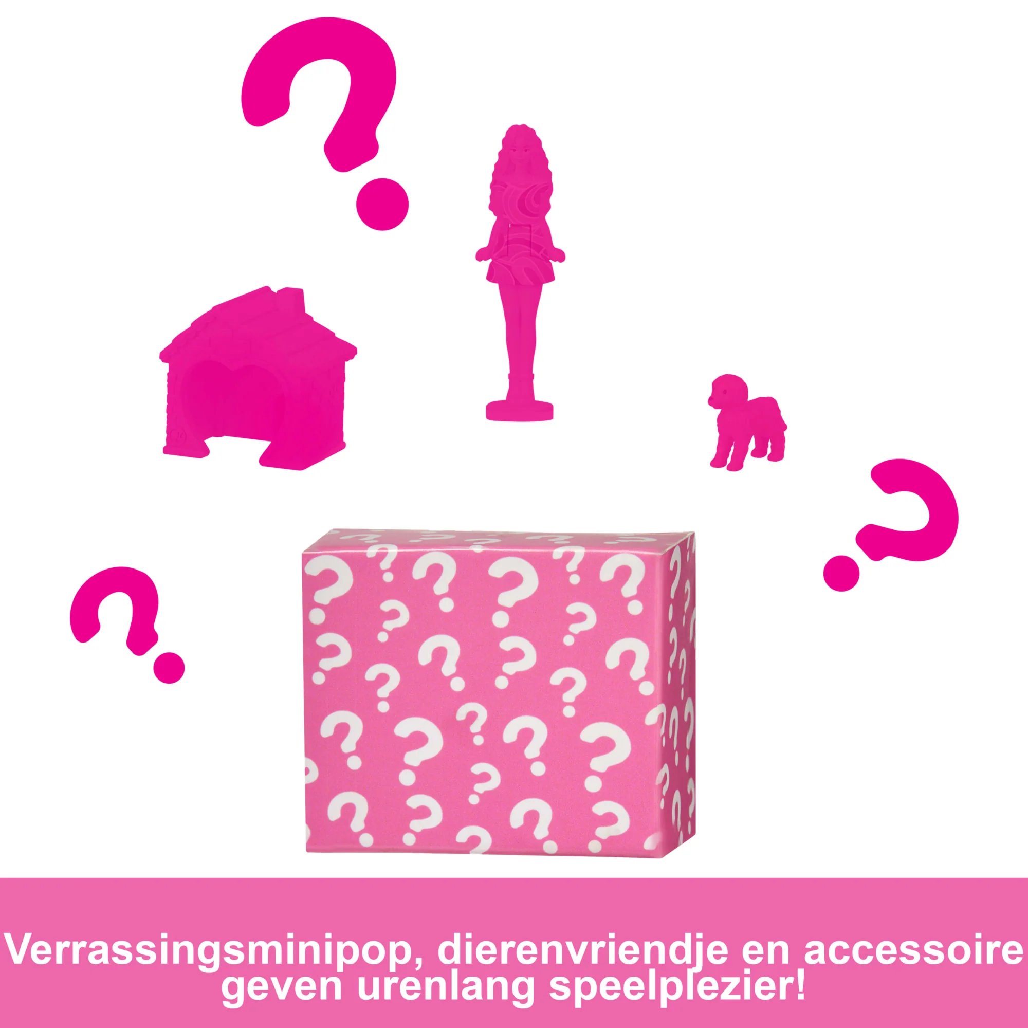 Barbie Mini Barbieland Poppenhuis Speelsets Met Pop Van Bijna 4 Cm, Meubels En Accessoires (Stijlen Kunnen Variëren) - Image 5