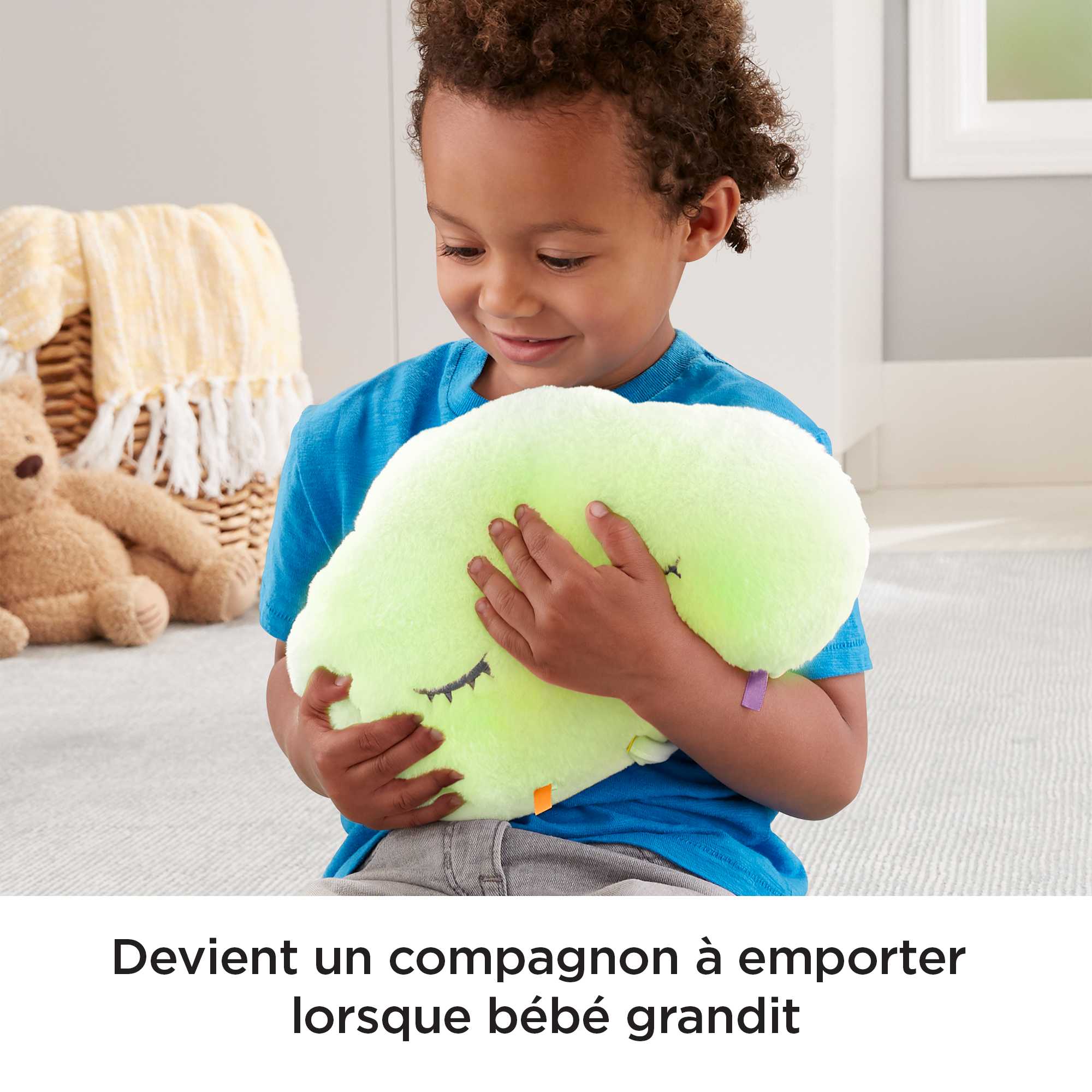 Fisher-Price - Mon Nuage Dodo - Veilleuse Peluche - Jouet D'Éveil - Dès La Naissance - Image 4
