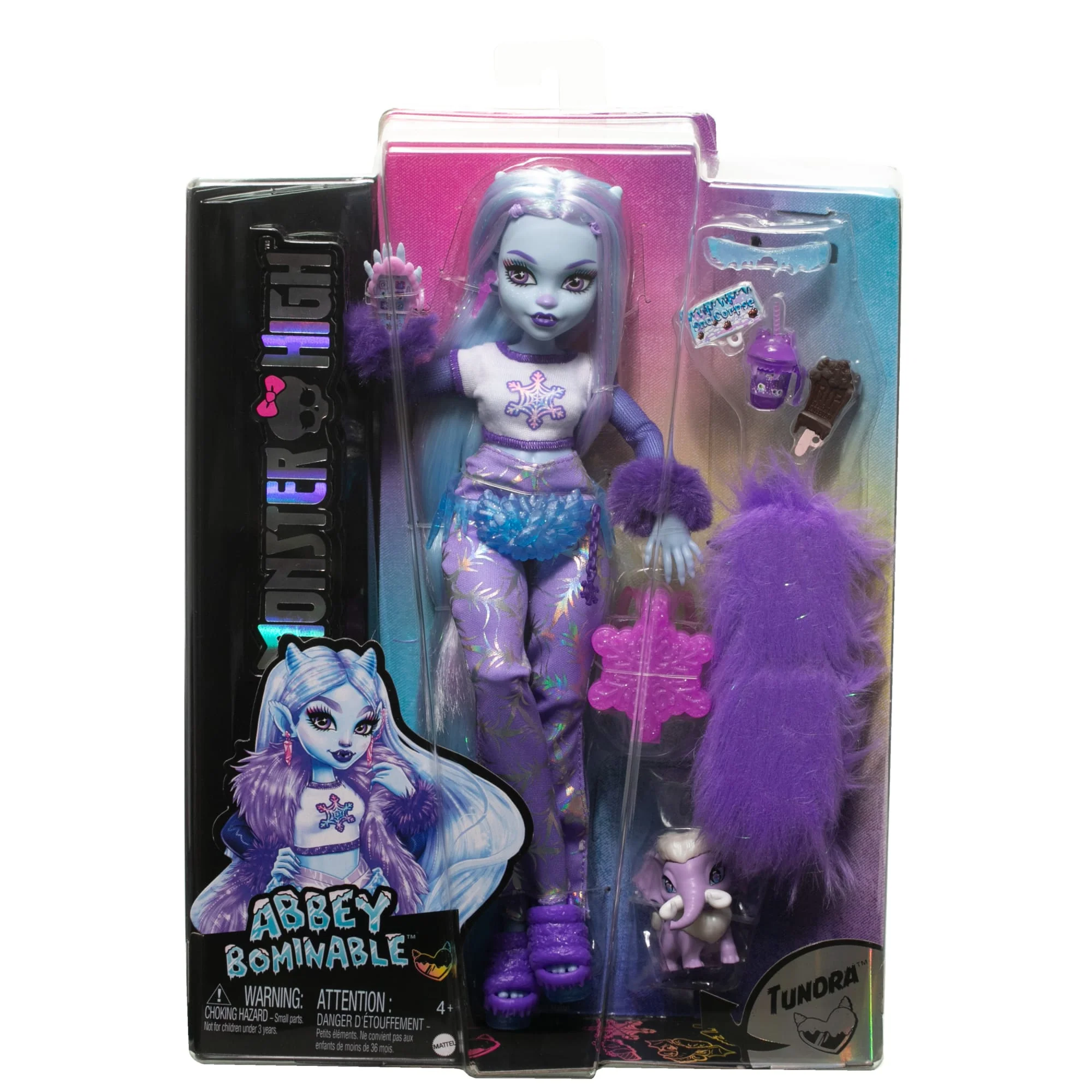 Monster-High-Puppe, Abbey Bominable Yeti-Modepuppe Mit Accessoires - Image 6