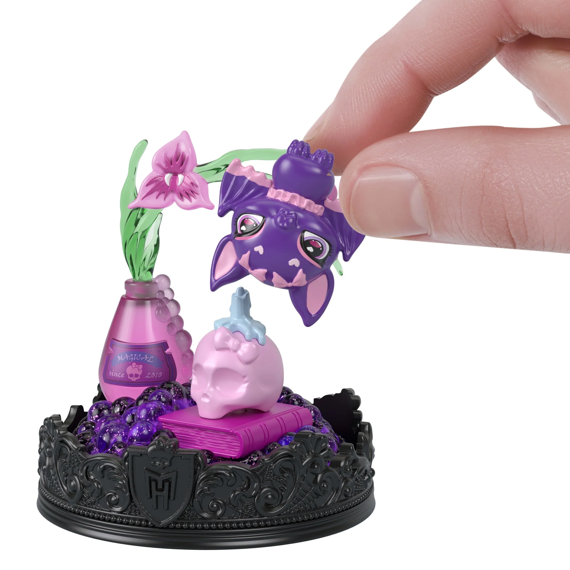 Monster High Breloczek ze zwierzątkiem DIY Zestaw Figurka i akcesoria Zabawka 4+ Mix - Image 2