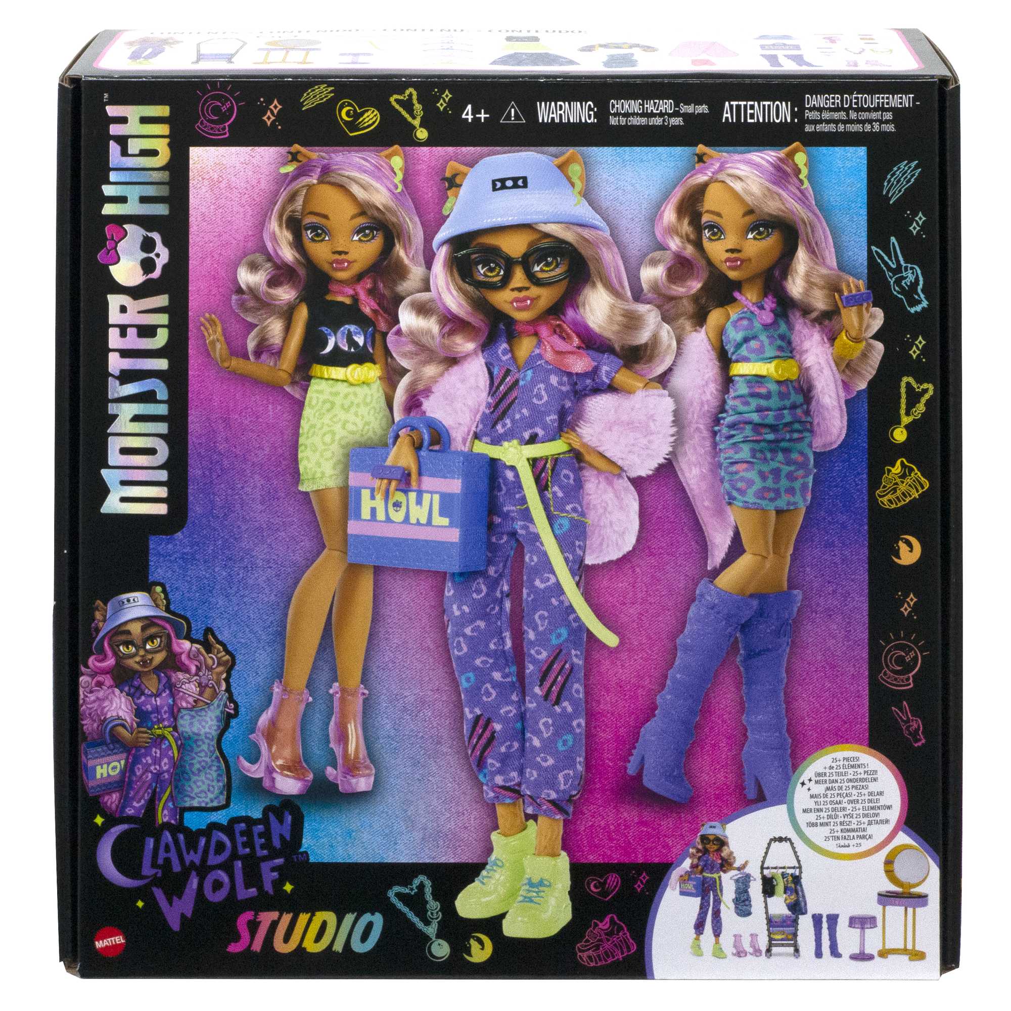 Monster High Clawdeen Wolf Studio Play Set - Image 6