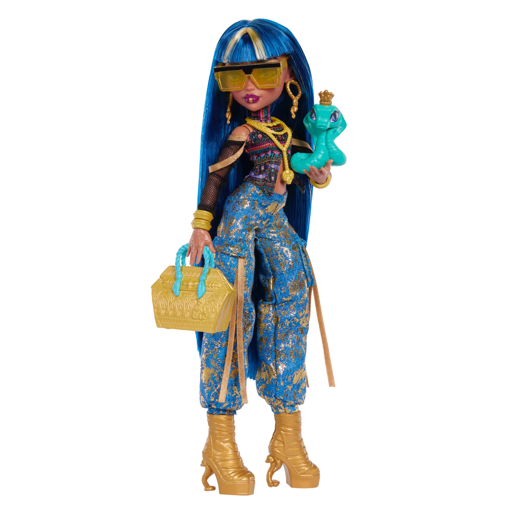 Monster High-Cleo De Nile-Poupée Avec Animal Et Accessoires - Image 3