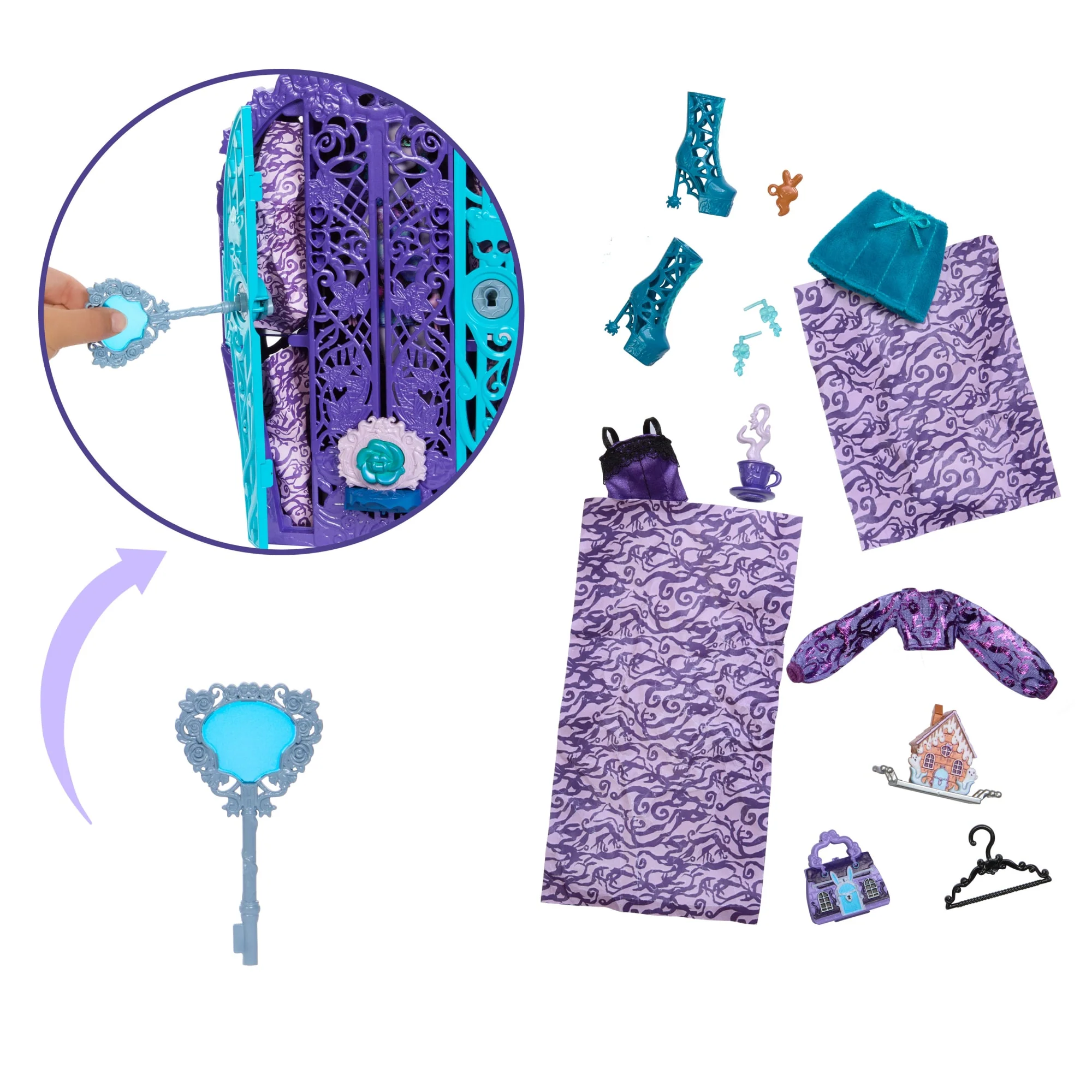 Monster High-Coffret Monstrueux Secrets Énigmes Du Jardin Twyla - Image 4