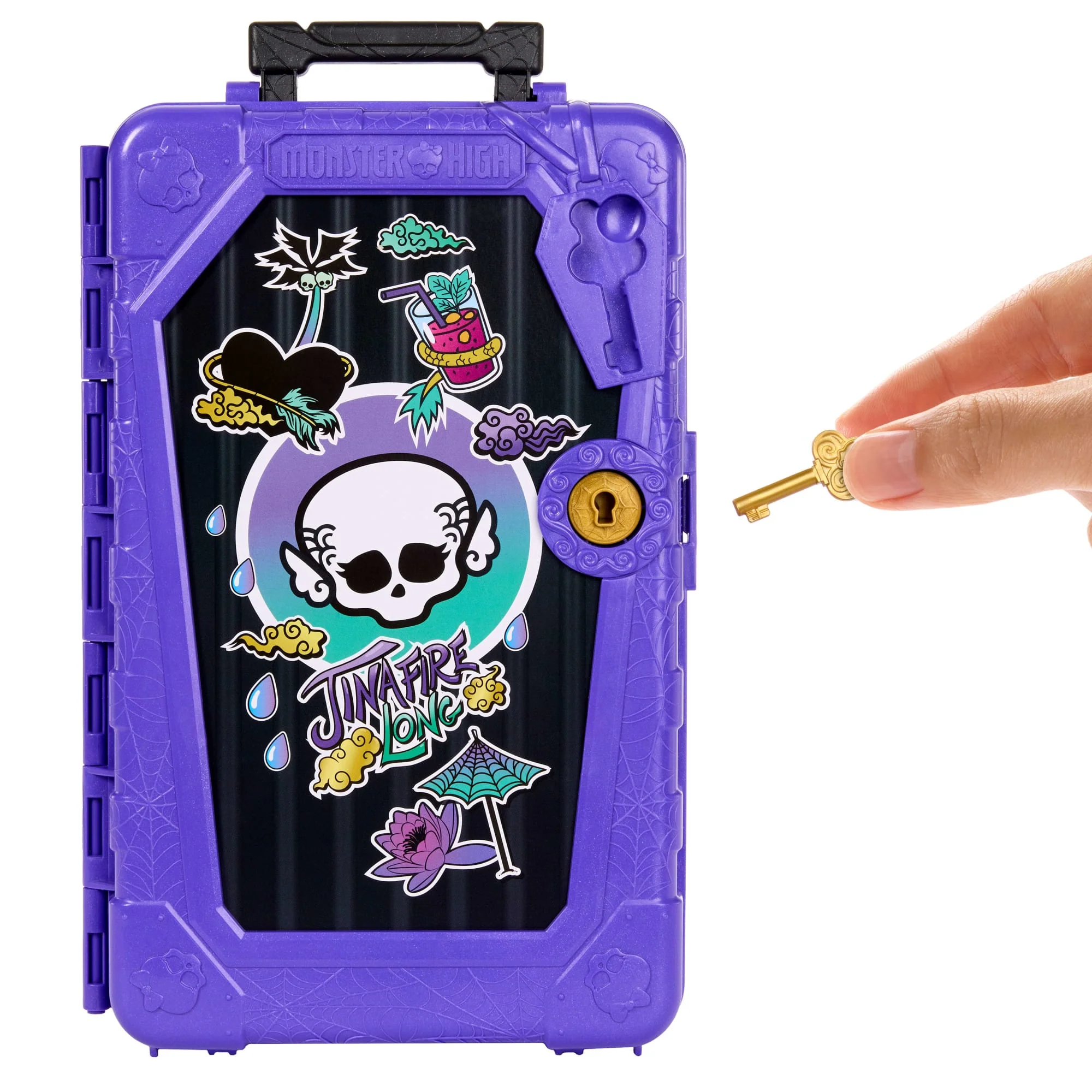 Monster High-Coffret Monstrueux Secrets Jinafire Long-Avec Accessoires - Image 4