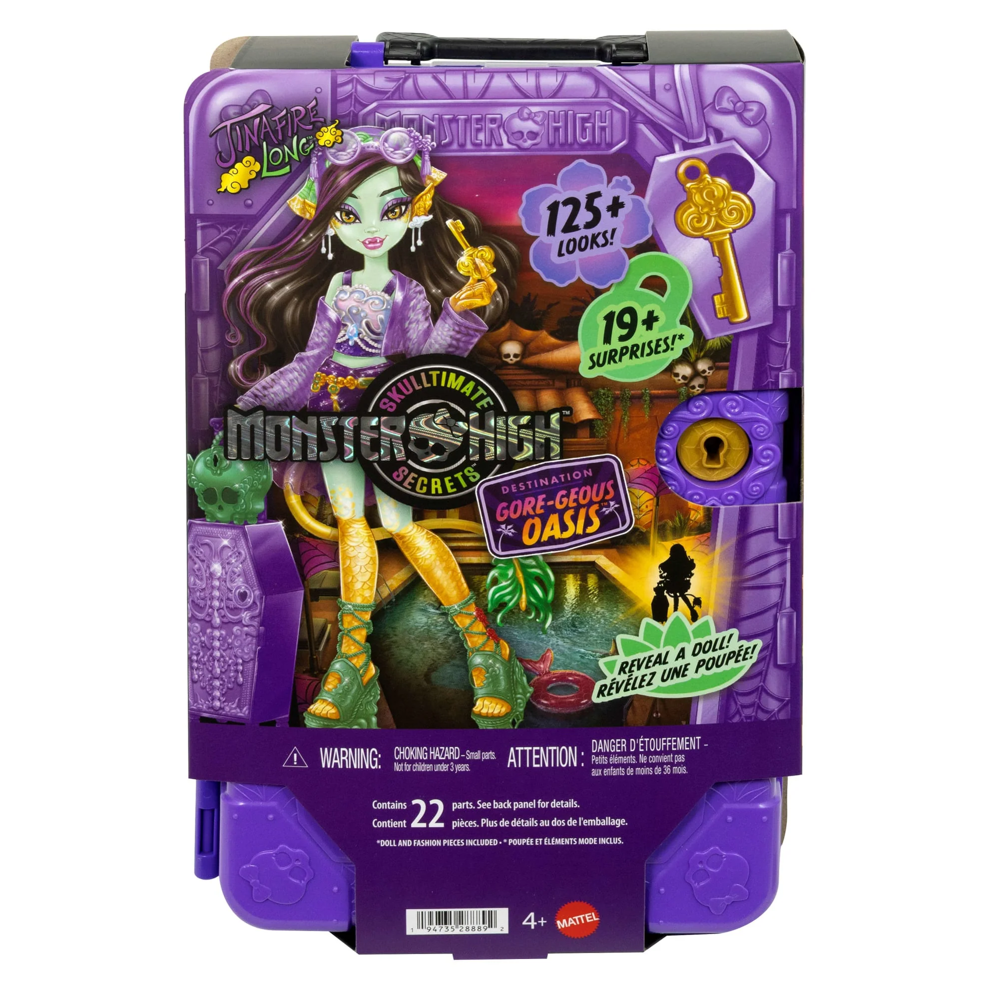 Monster High-Coffret Monstrueux Secrets Jinafire Long-Avec Accessoires - Image 6