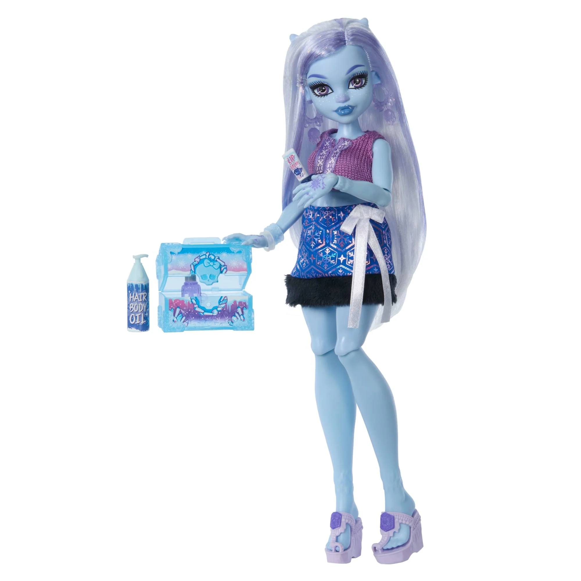 Monster High-Poupée Abbey Bominable Secrets De Beauté Terreur & Bien-Être - Image 3