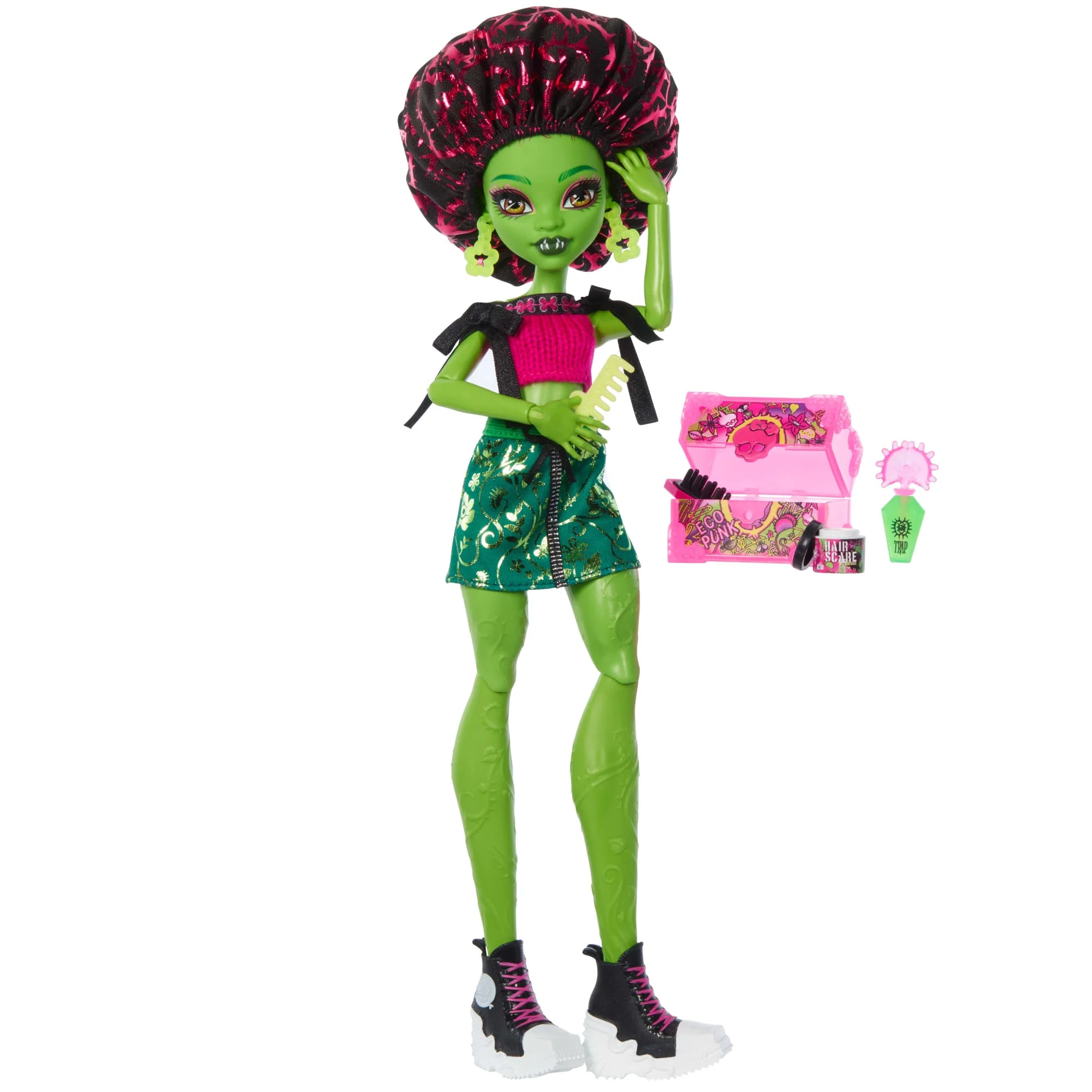 Monster High-Poupée Venus Mcflytrap Secrets De Beauté Terreur & Bien-Être - Image 3