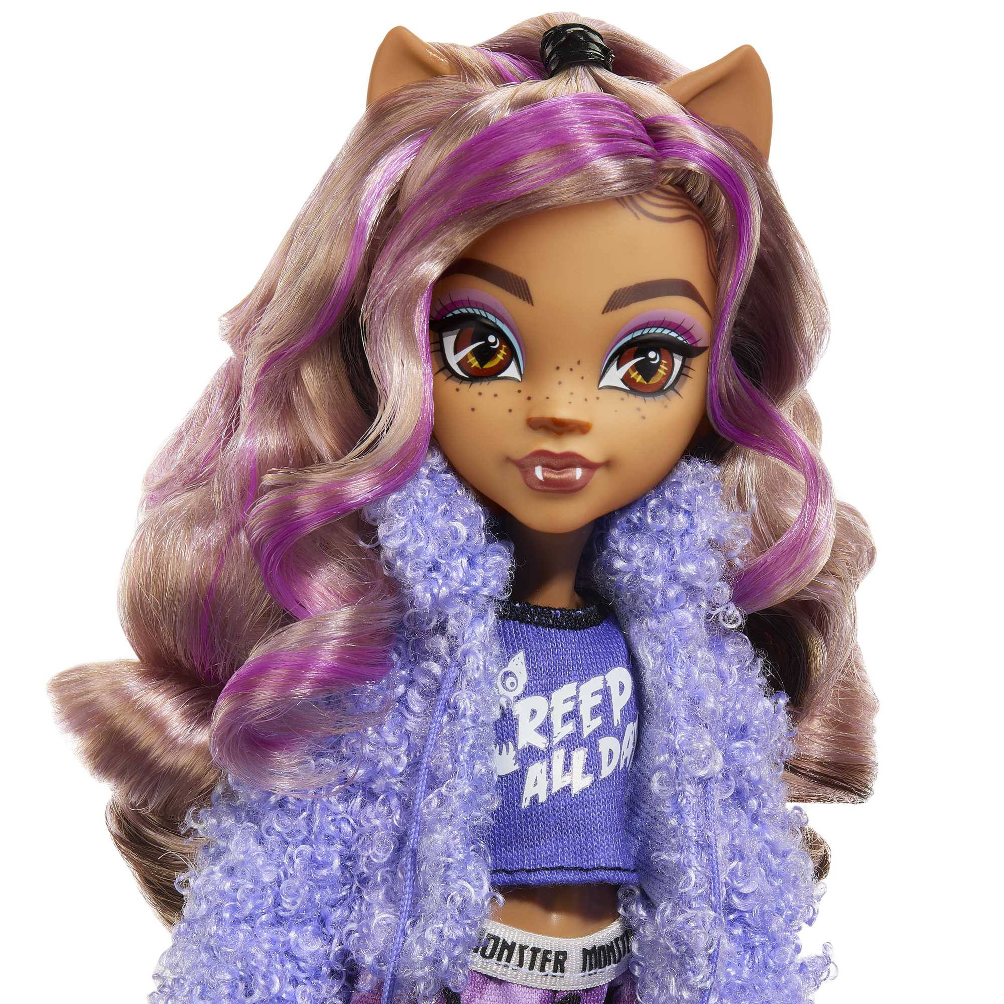 Monster High-Coffret Soirée Pyjama Clawdeen Wolf-Poupée Et Accessoires - Image 3