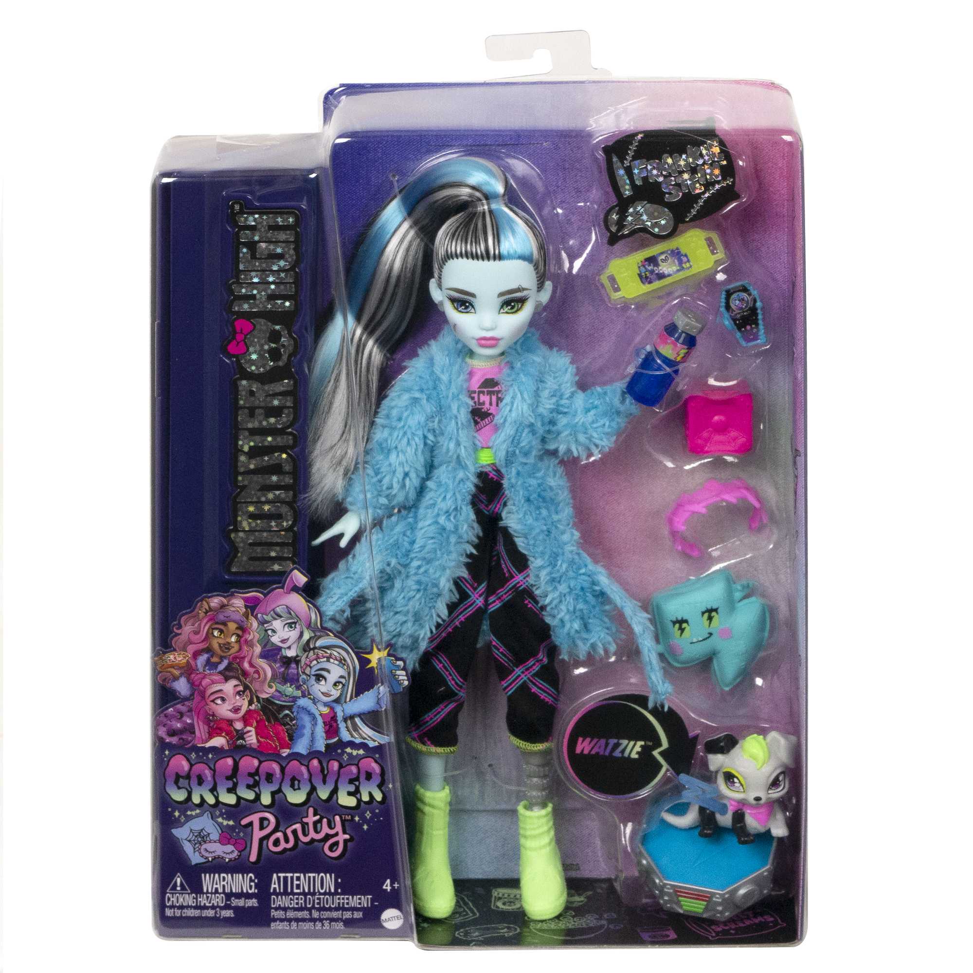 Monster High-Coffret Soirée Pyjama Frankie Stein-Poupée Et Accessoires - Image 6