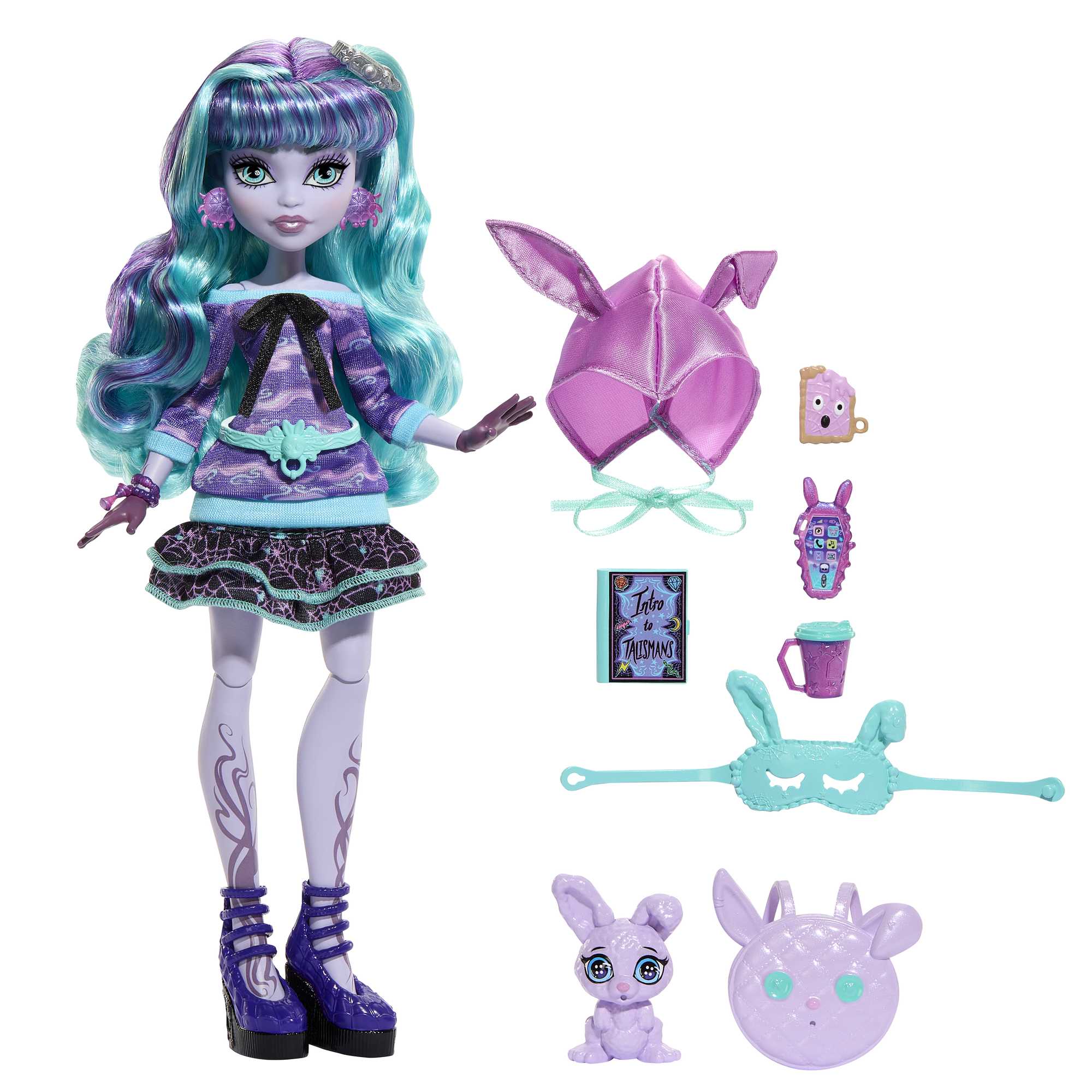 Monster High Doll And Sleepover Accessories, Twyla, Creepover Party - Image 4