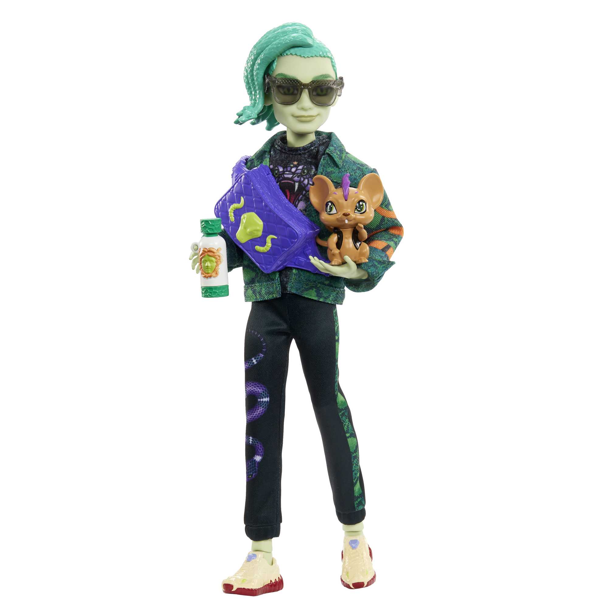 Monster High Deuce Gorgon Doll With Pet And Accessories - Image 2