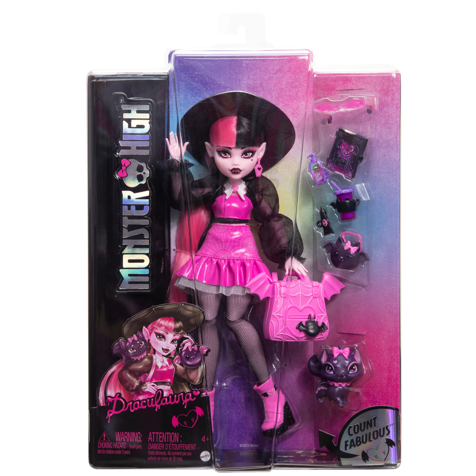 Monster High Ντρακουλόρα Κούκλα Με Ζωάκι Και Αξεσουάρ - Image 6