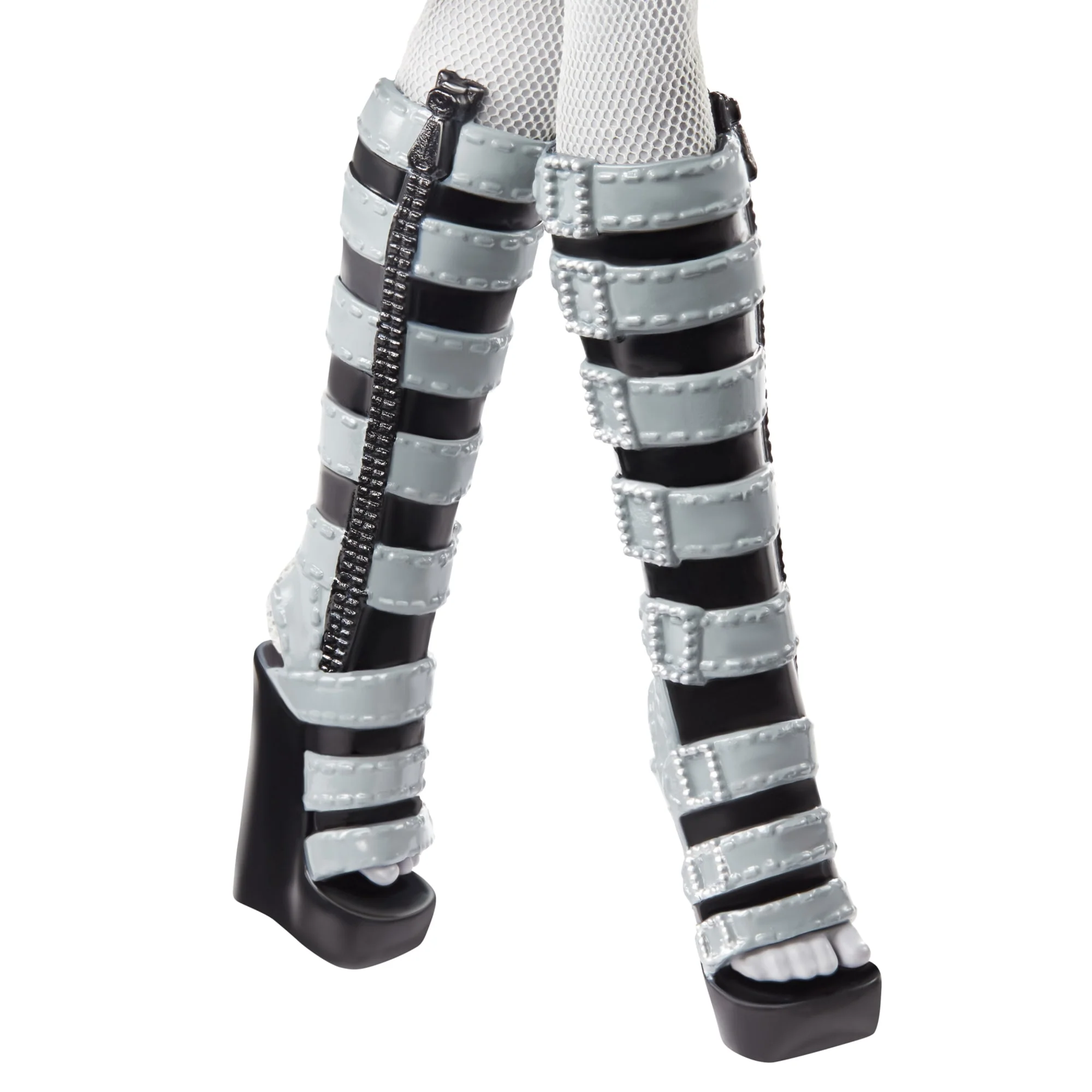 Muñeca Clawdeen Wolf De Monster High En Blanco Y Negro Con Pósteres - Image 4