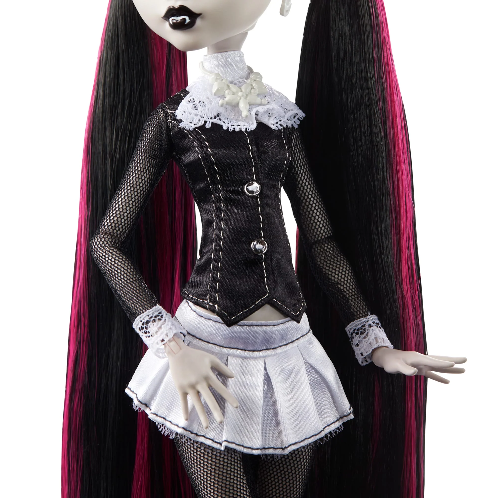 Muñeca Draculaura De Monster High En Blanco Y Negro Con Pósteres - Image 5