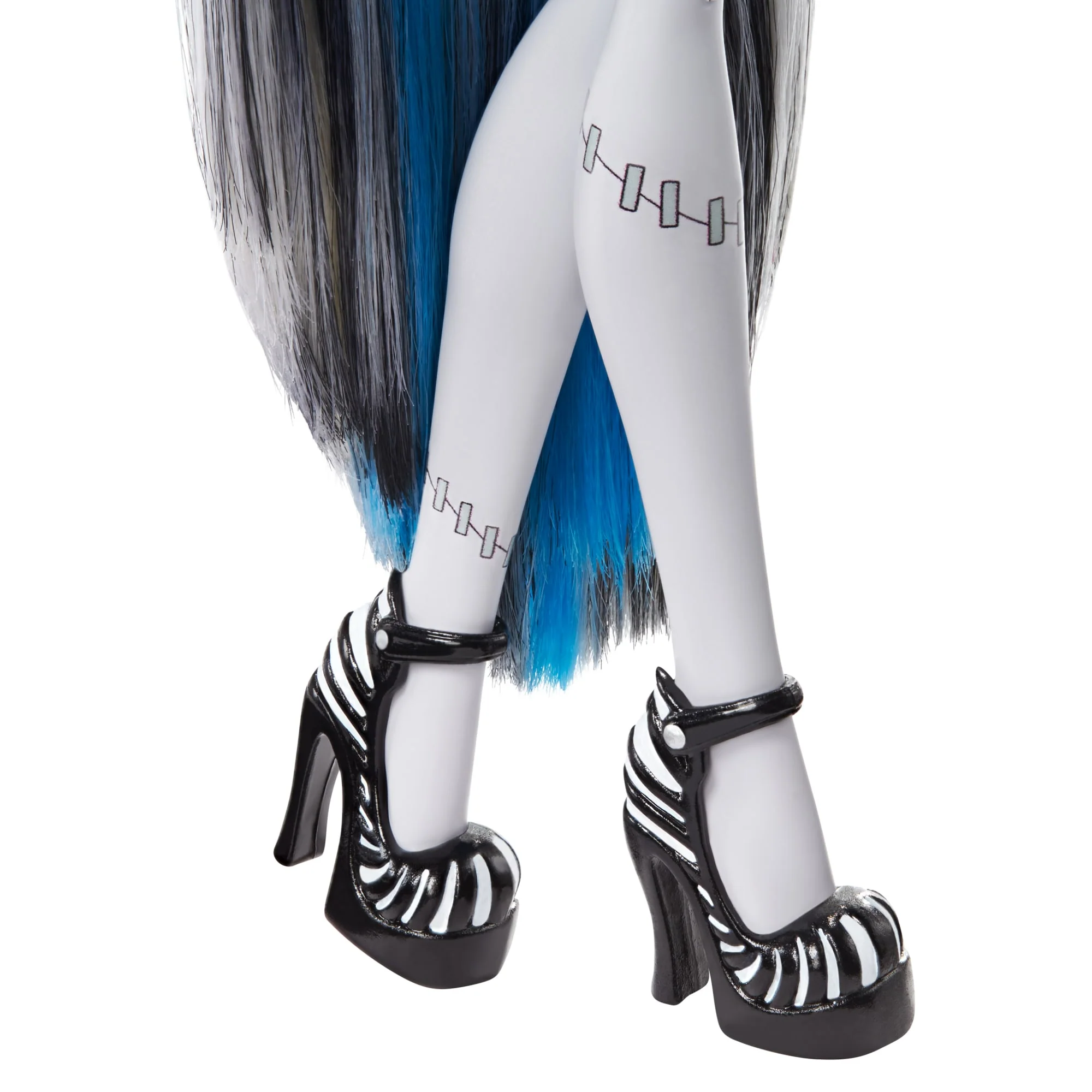 Muñeca Frankie Stein De Monster High En Blanco Y Negro Con Pósteres - Image 5