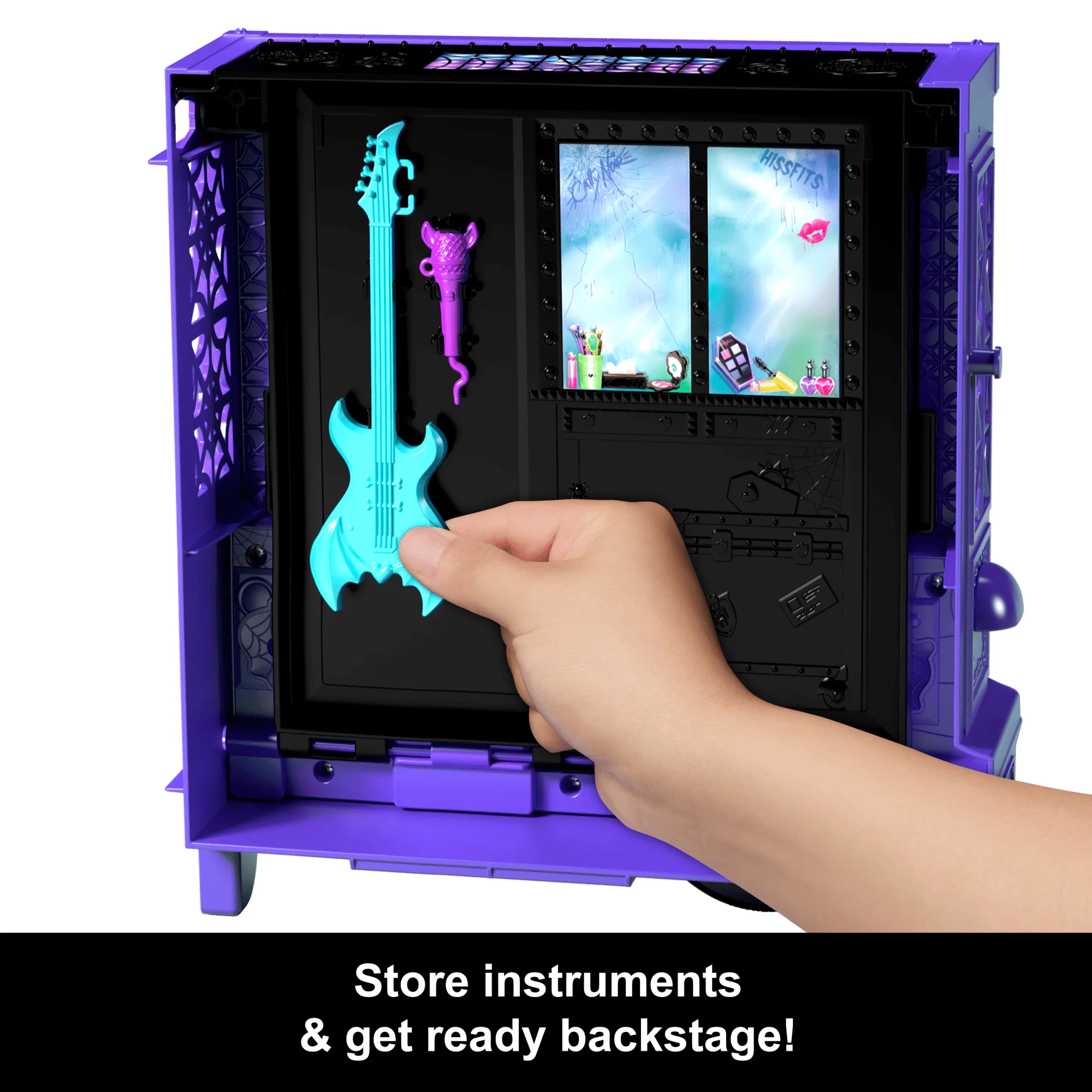 Monster High Draculaura Doll And Fangtastic Rockin’ Food Truck Playset With 13+ Themed Accessoriescessories - Image 4
