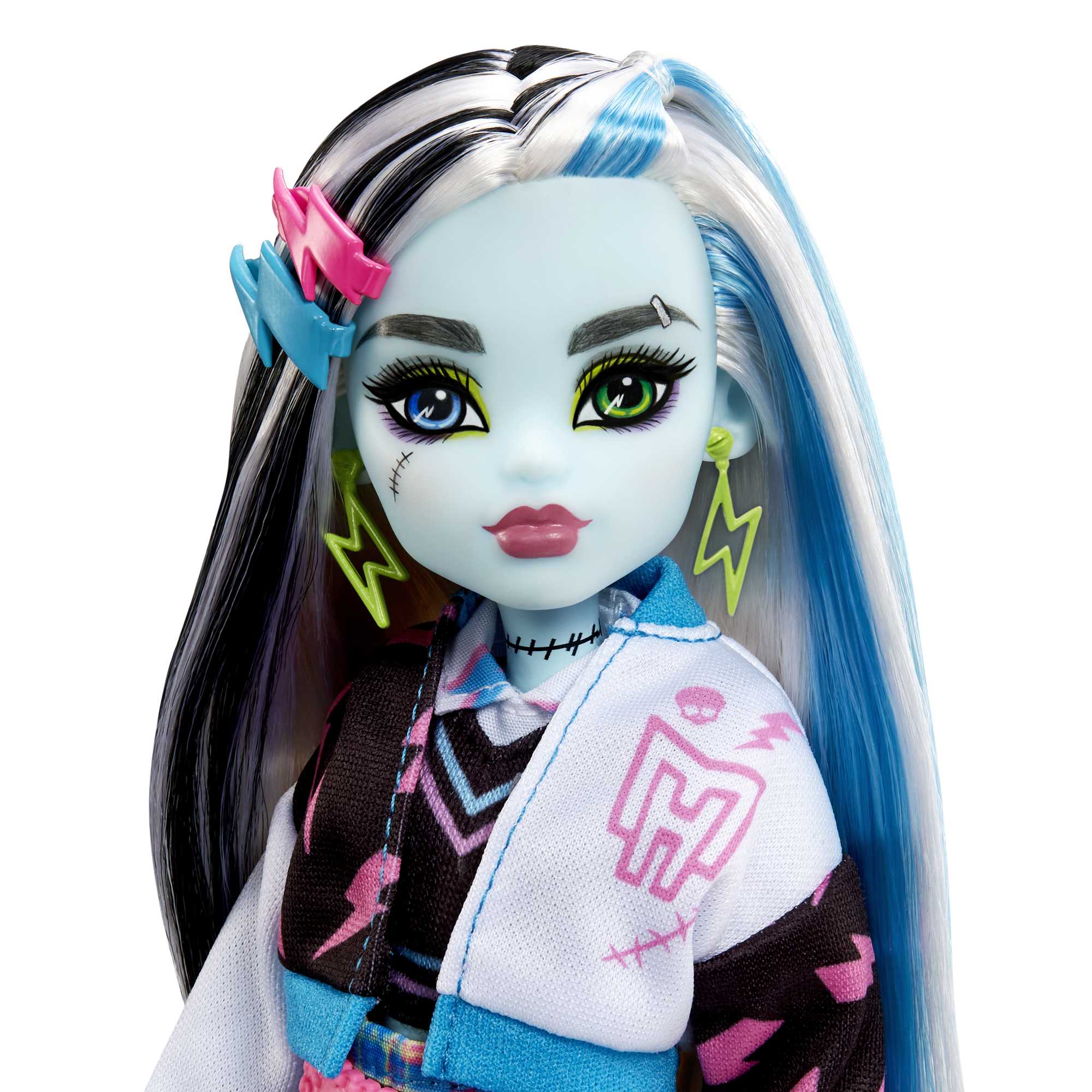 Monster High™ Doll, Frankie Stein™ With Pet, Blue And Black Streaked Hair - Image 3