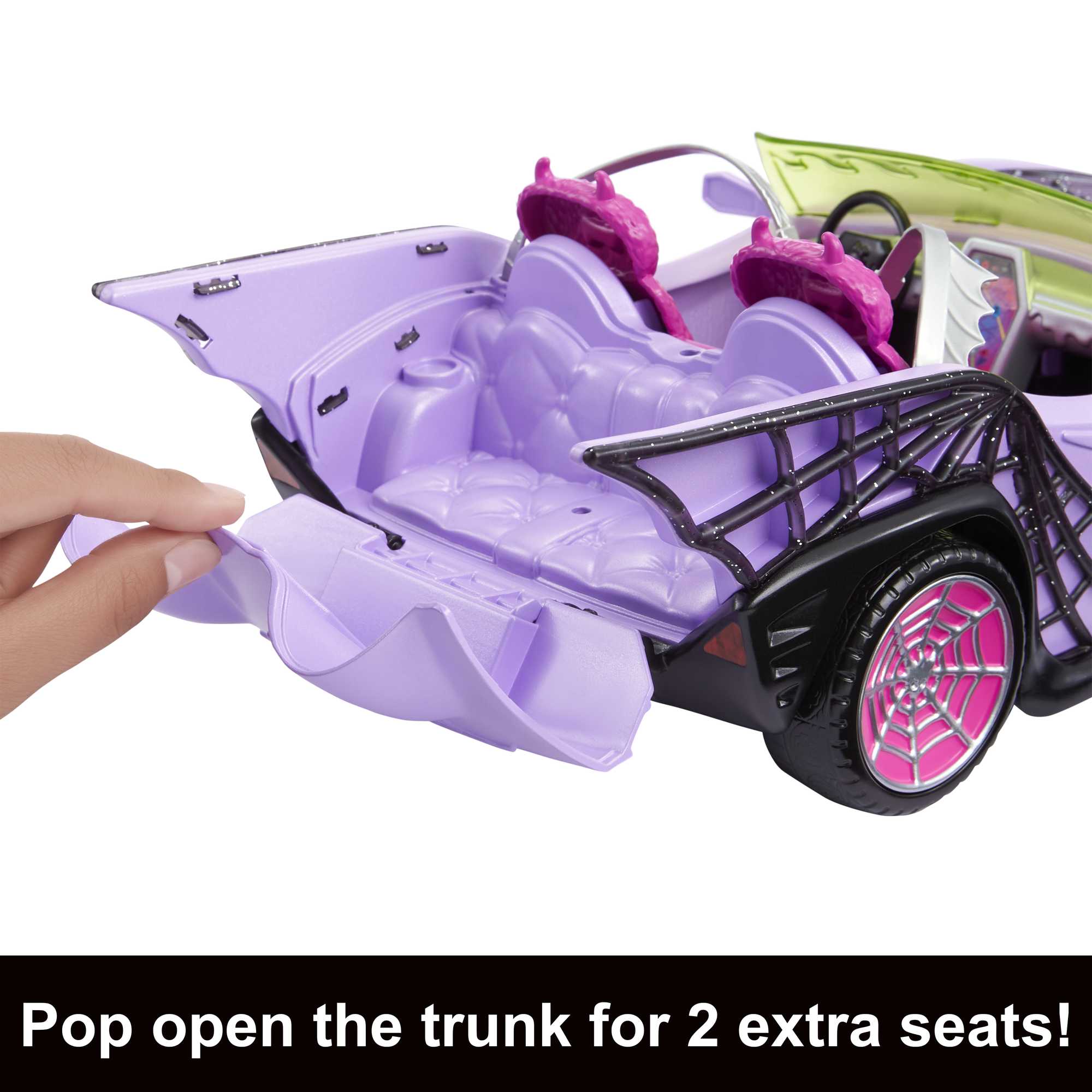 Monster High™ Ghoul Mobile™ With Pet And Cooler Accessories - Image 3