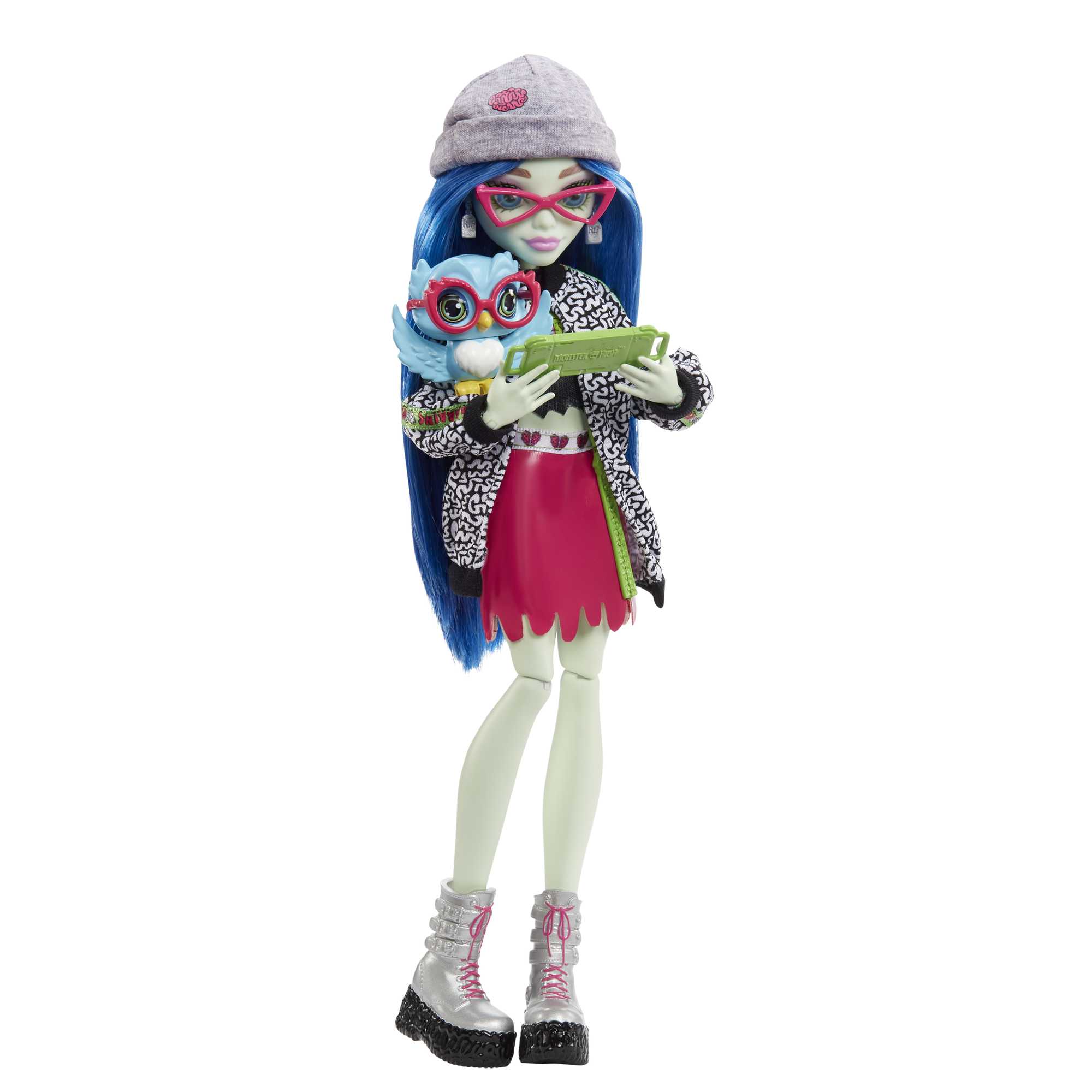 Monster High Ghoulia Yelps Doll With Pet And Accessories - Image 4