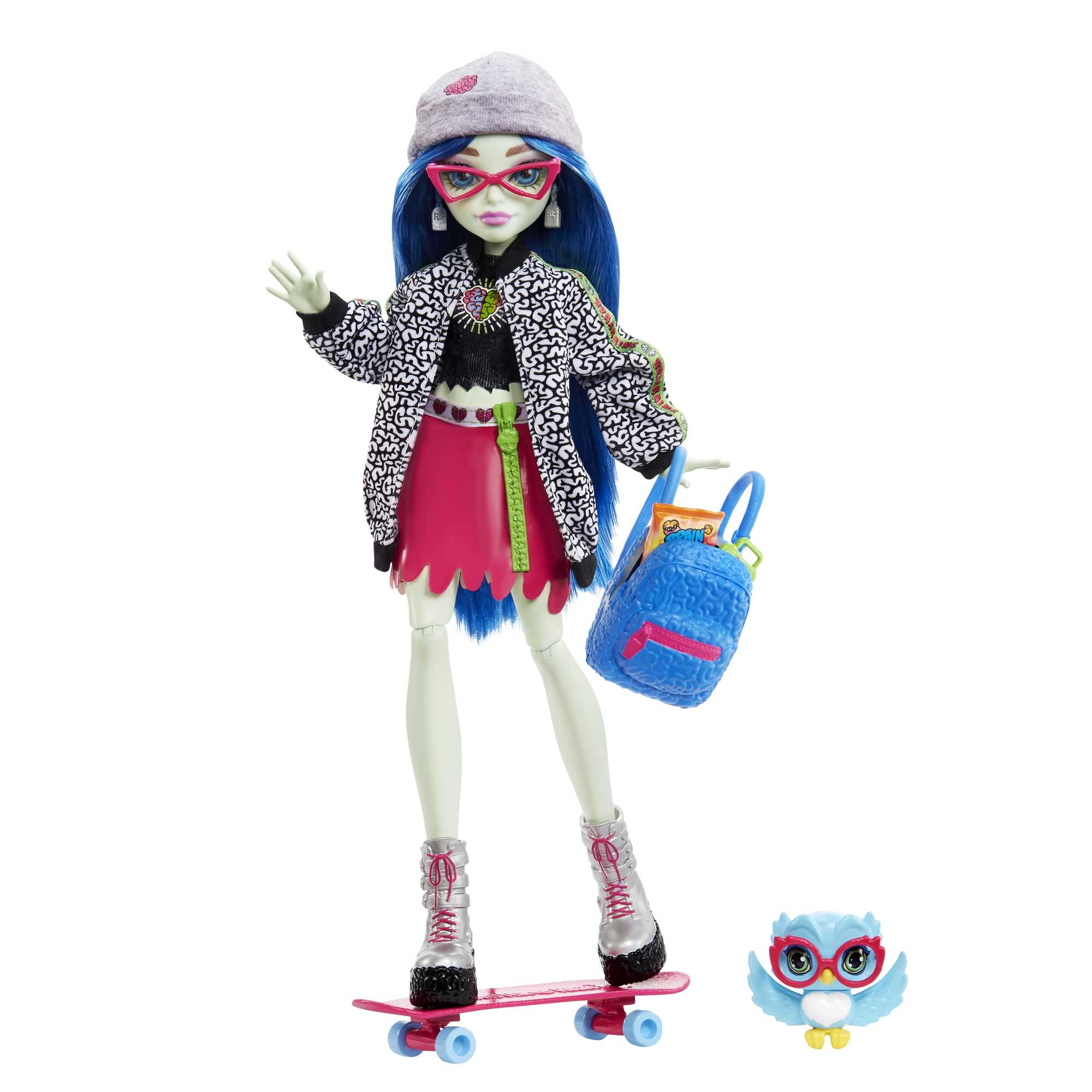Monster High Ghoulia Yelps Doll With Pet And Accessories - Image 5