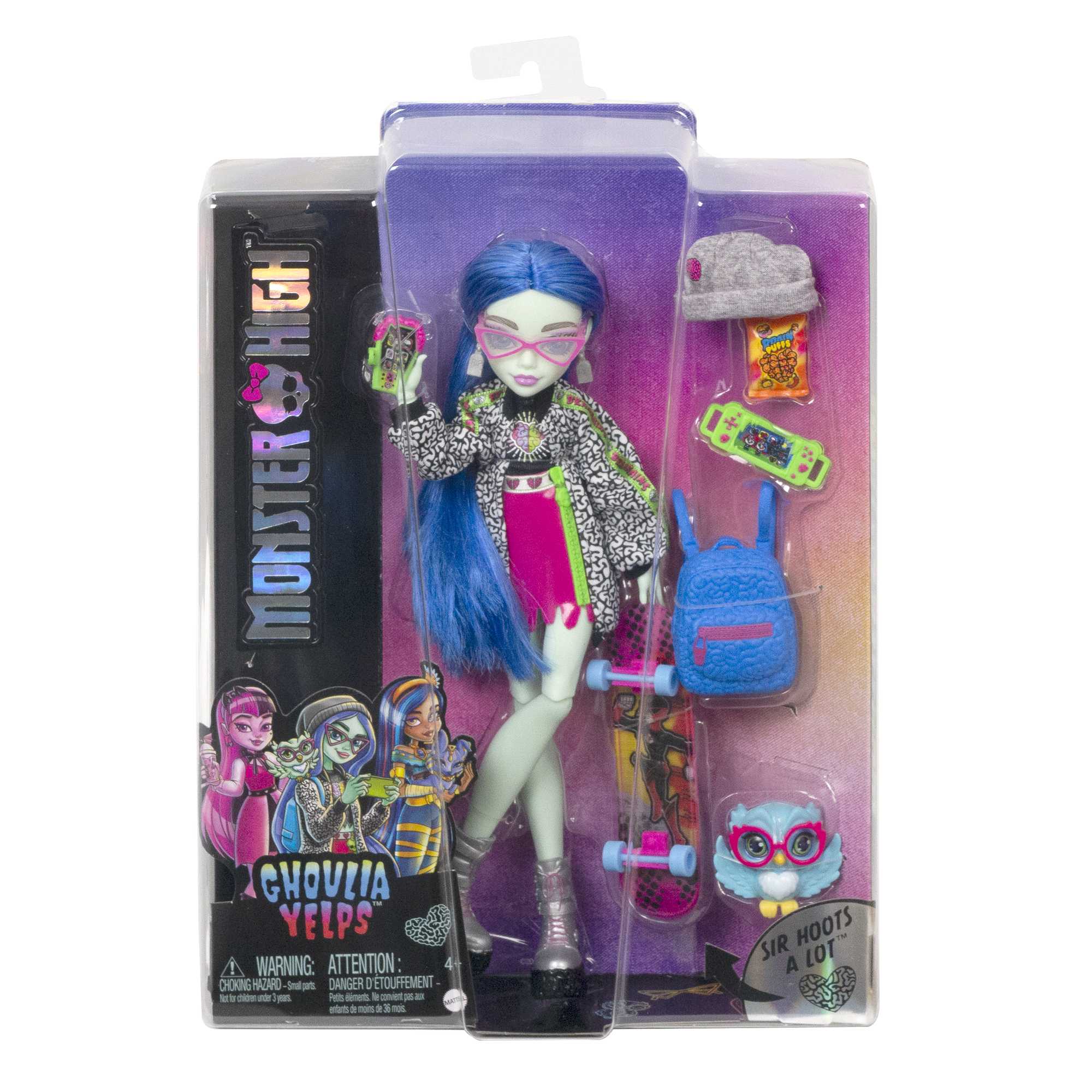 Monster High Ghoulia Yelps Doll With Pet And Accessories - Image 6