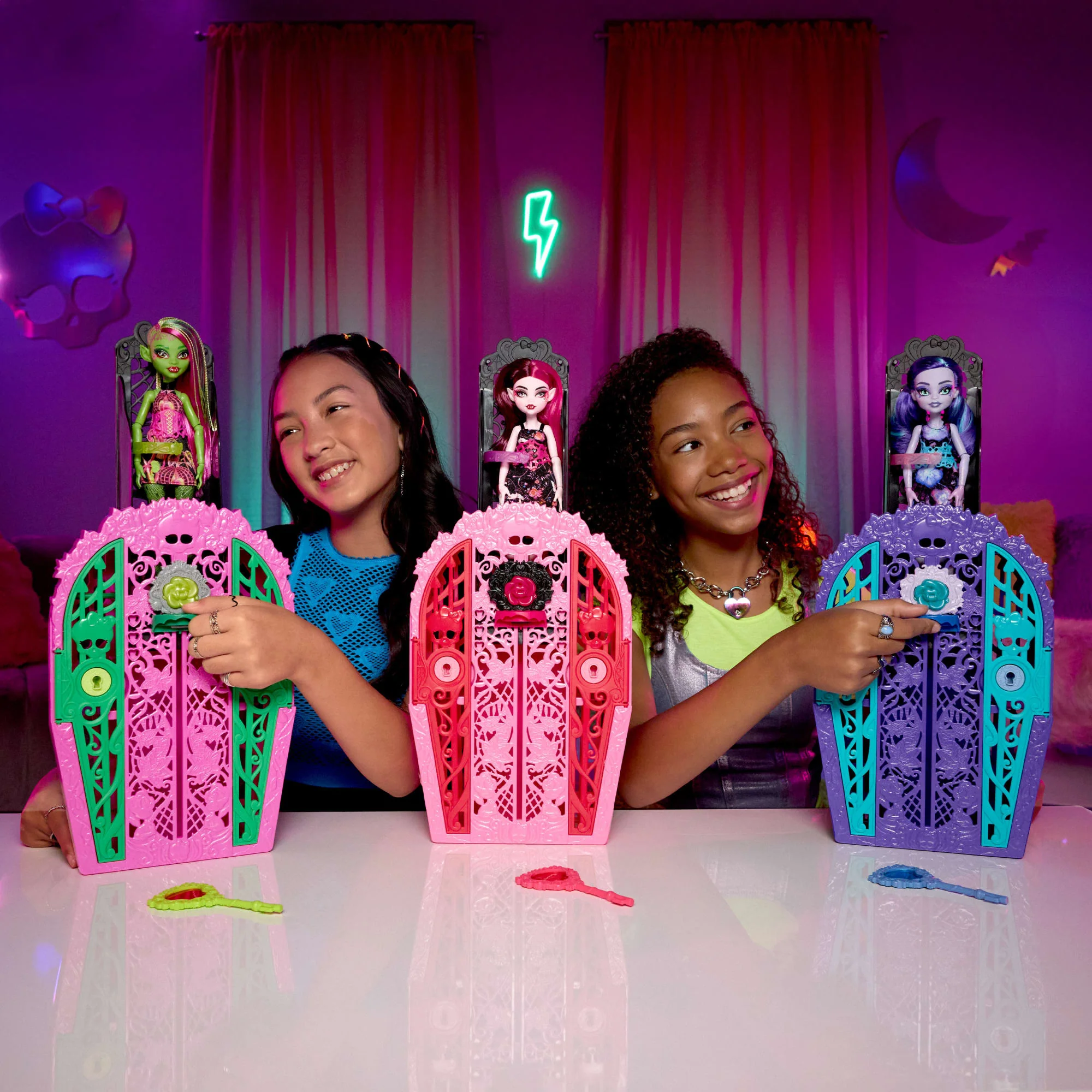 Monster High Gizemli Arkadaşlar Gizemli Bahçe Oyun Seti Ve Bebek, 19'Dan Fazla Sürpriz - Image 2