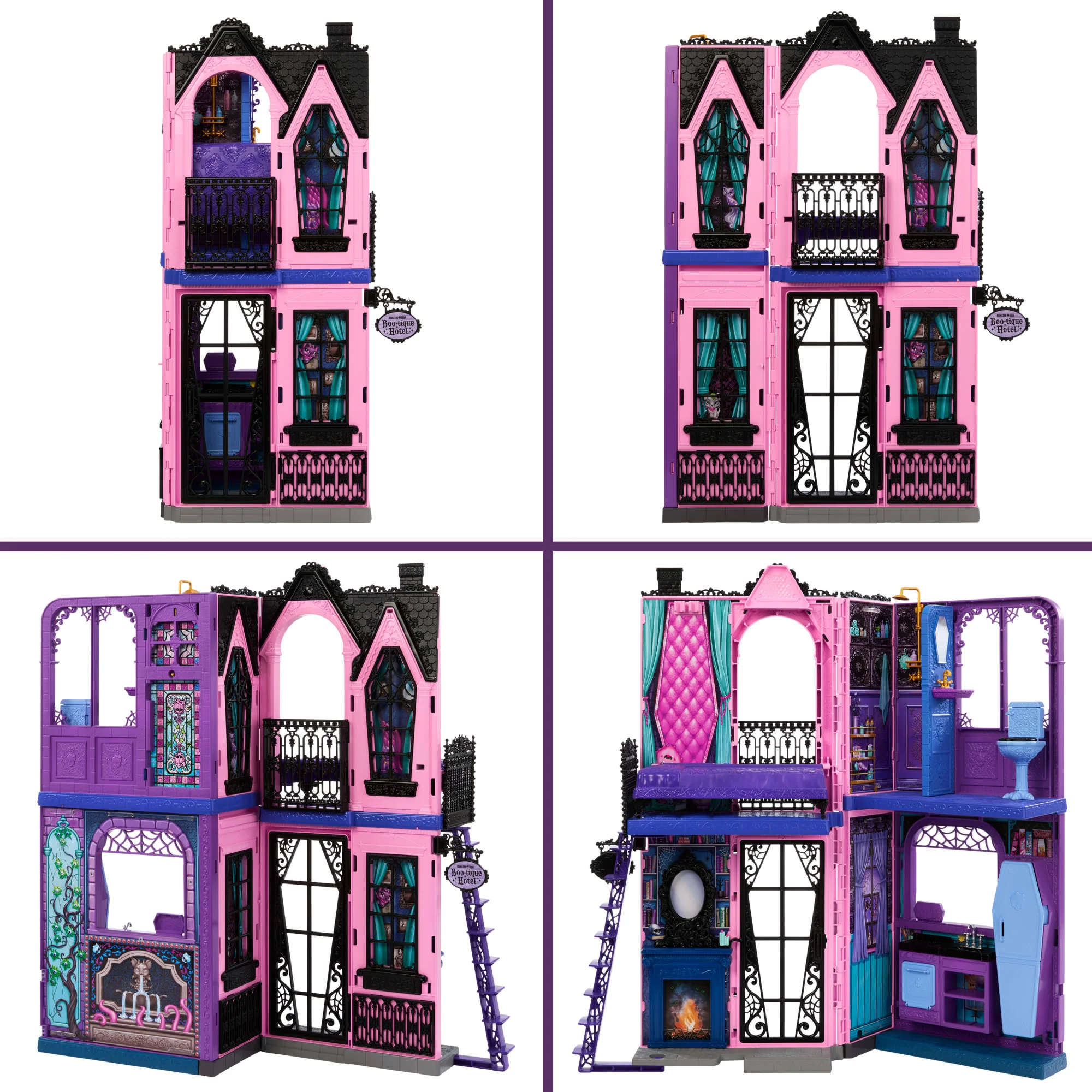 Monster High-Hôtel Bouh-Tique-Maison De Poupée Et Accessoires - Image 3
