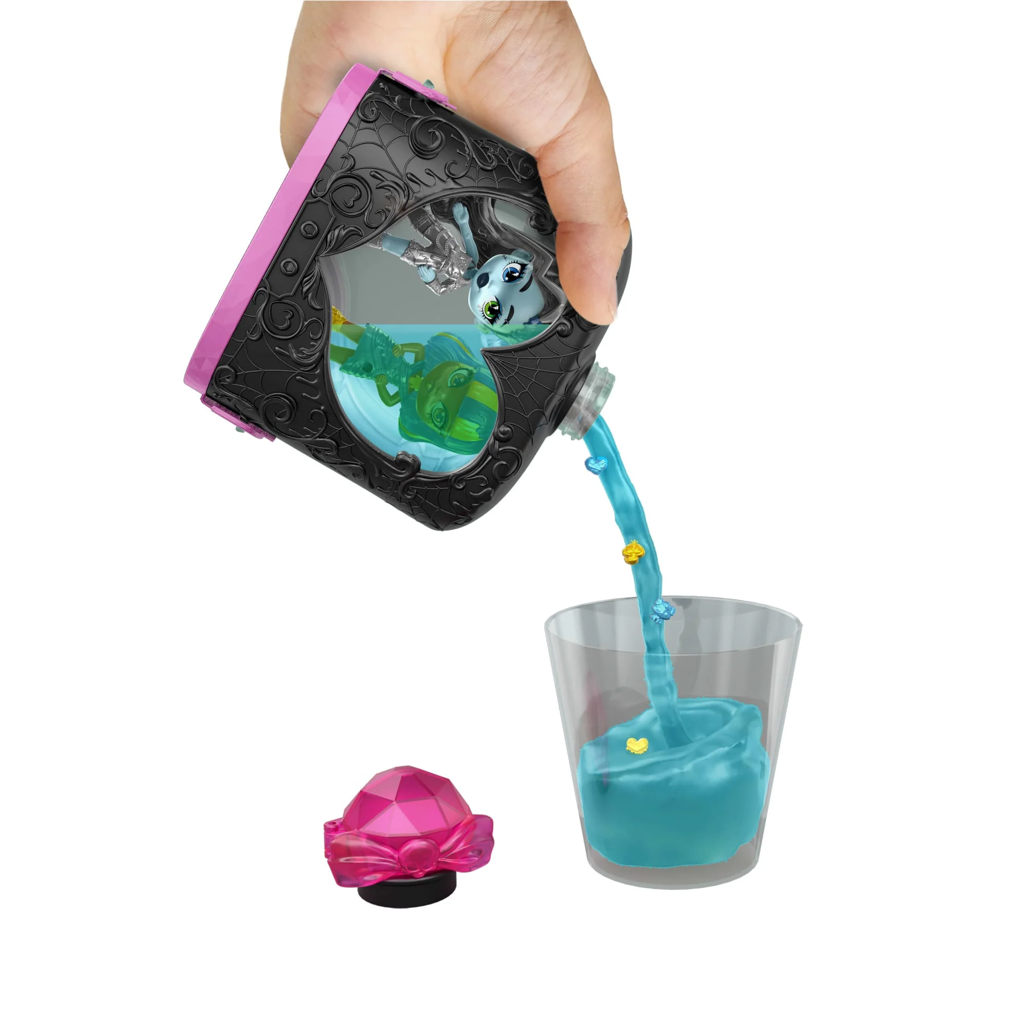 Monster High İksirleri Havalı Arkadaşım 2'Li Mini Bebek Paketi, Sürpriz Karakter Figürleri (Karakterler Çeşitlilik Gösterebilir) - Image 3
