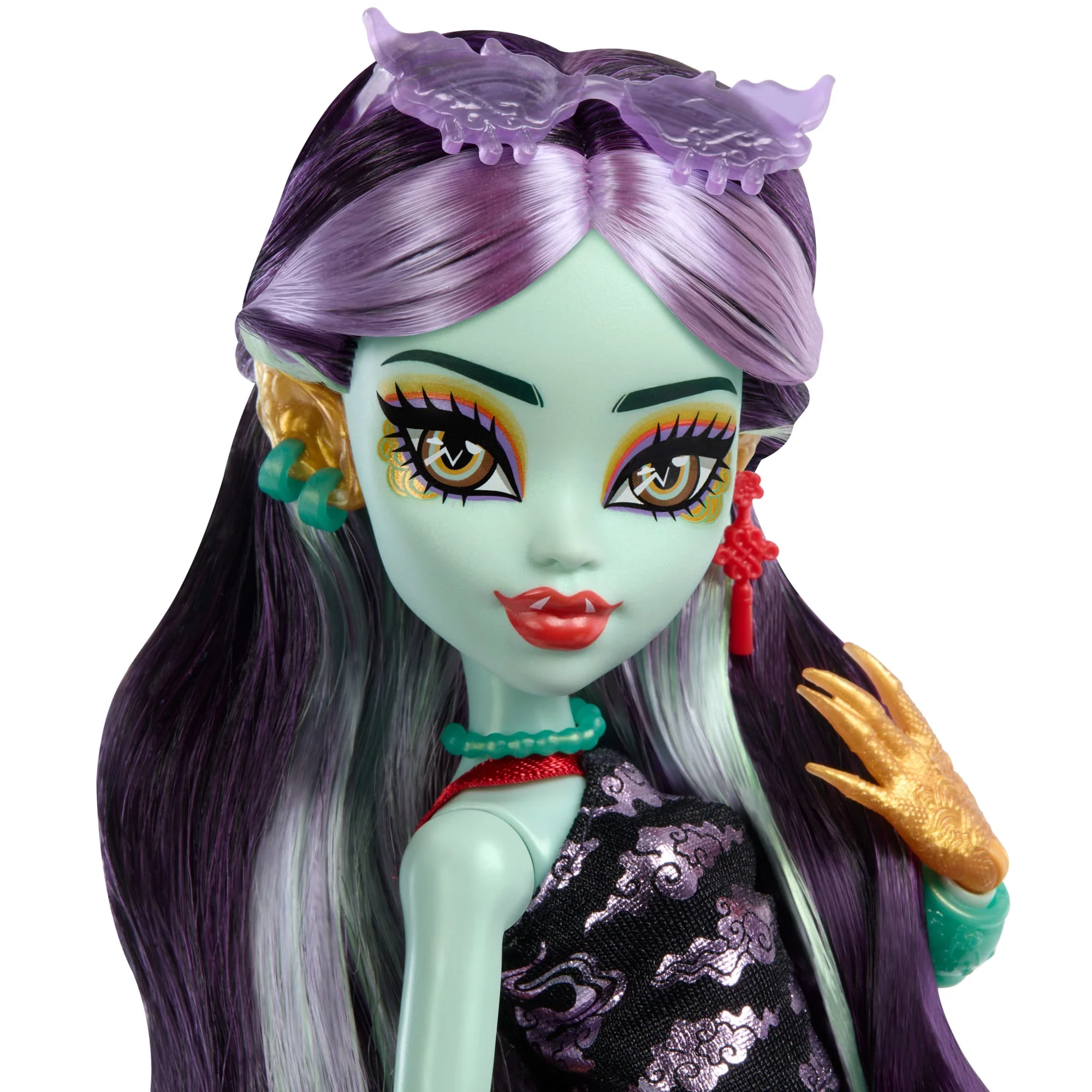 Monster High-Jinafire Long-Poupée Avec Chien Et 7 Accessoires - Image 3