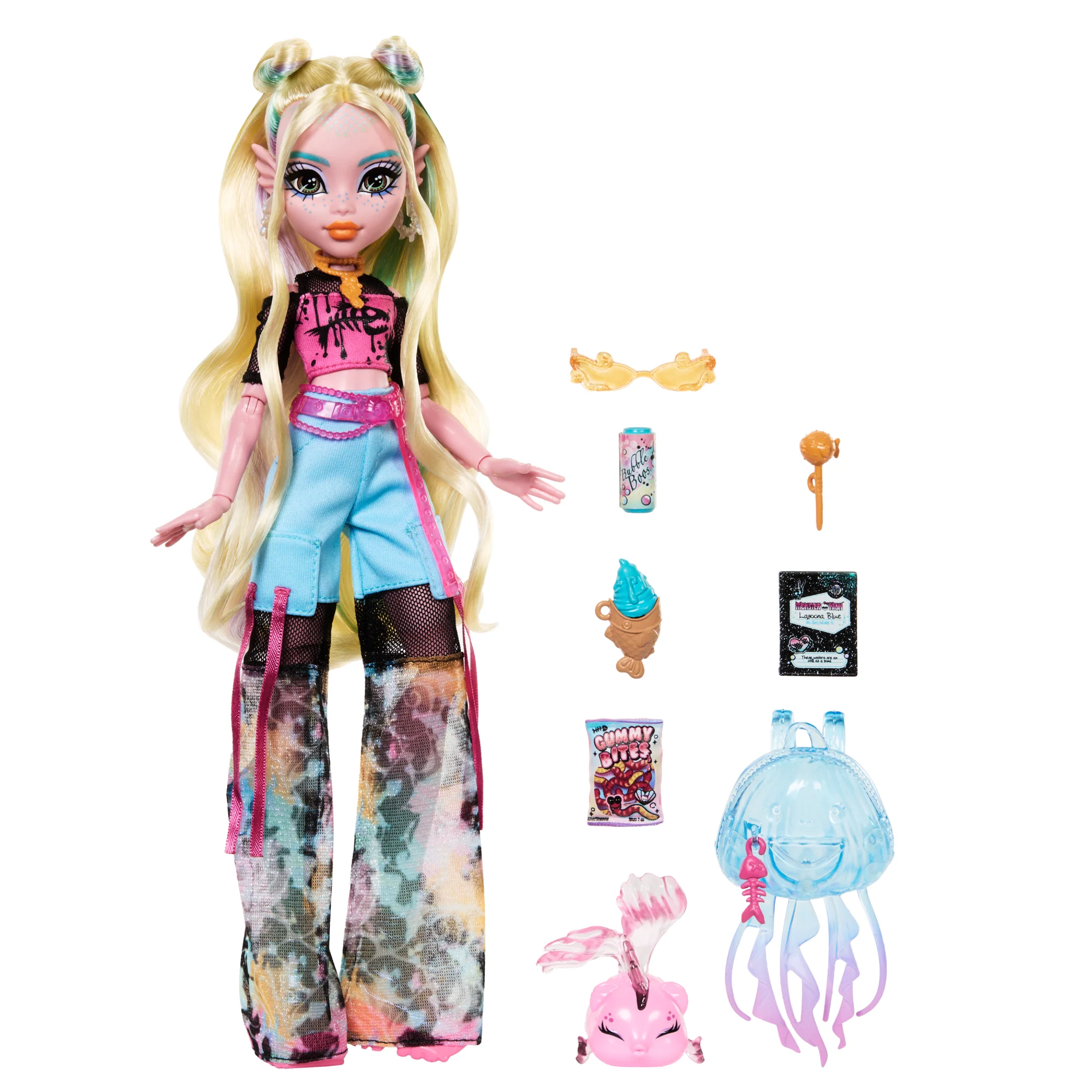 Monster High Lagoona Blue Fashion Doll With Pet Neptuna And Accessories - Image 5