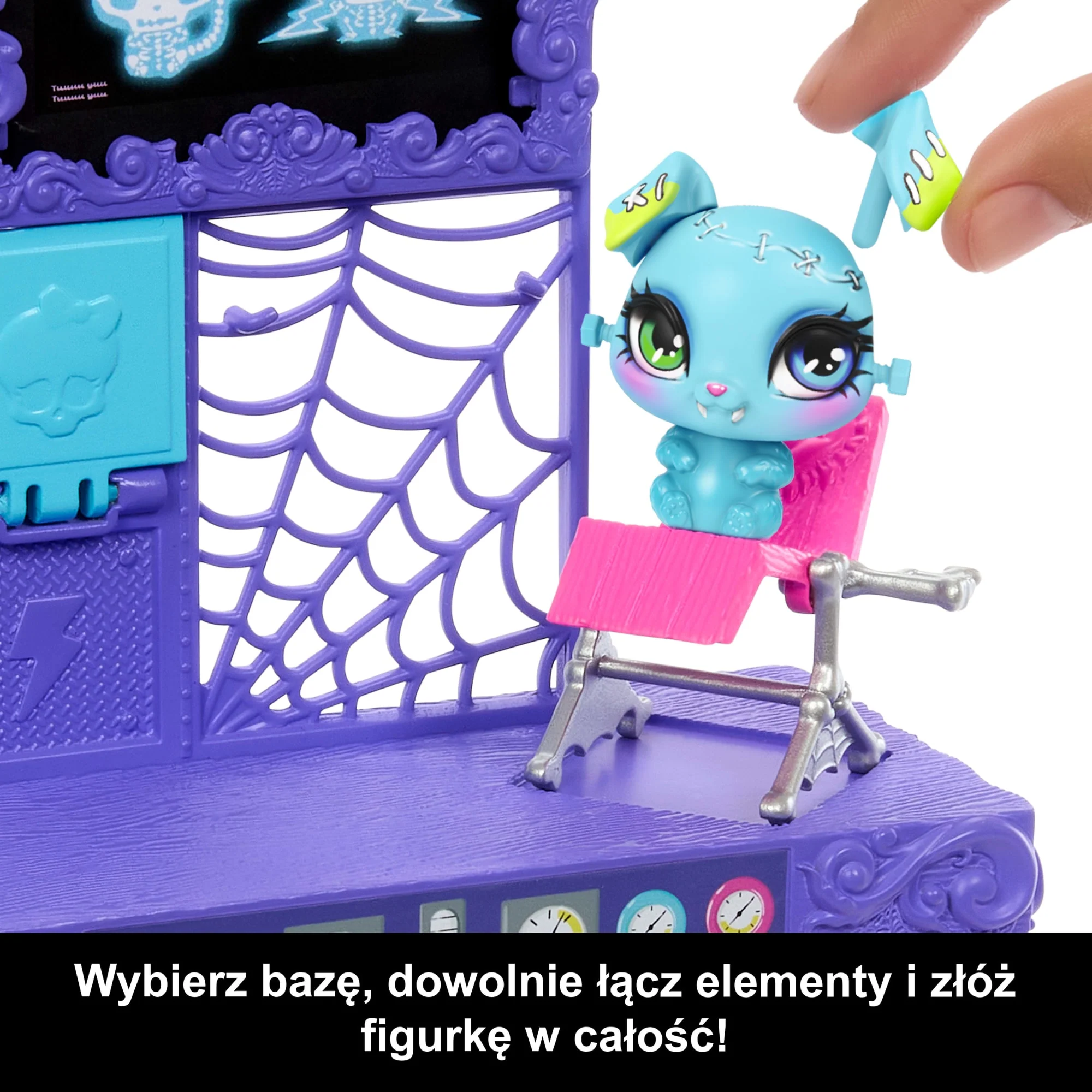 Monster High Make-A-Monster Stwórz pupila Zestaw Lalka i ponad 30 akcesoriów Zabawka 4+ - Image 2