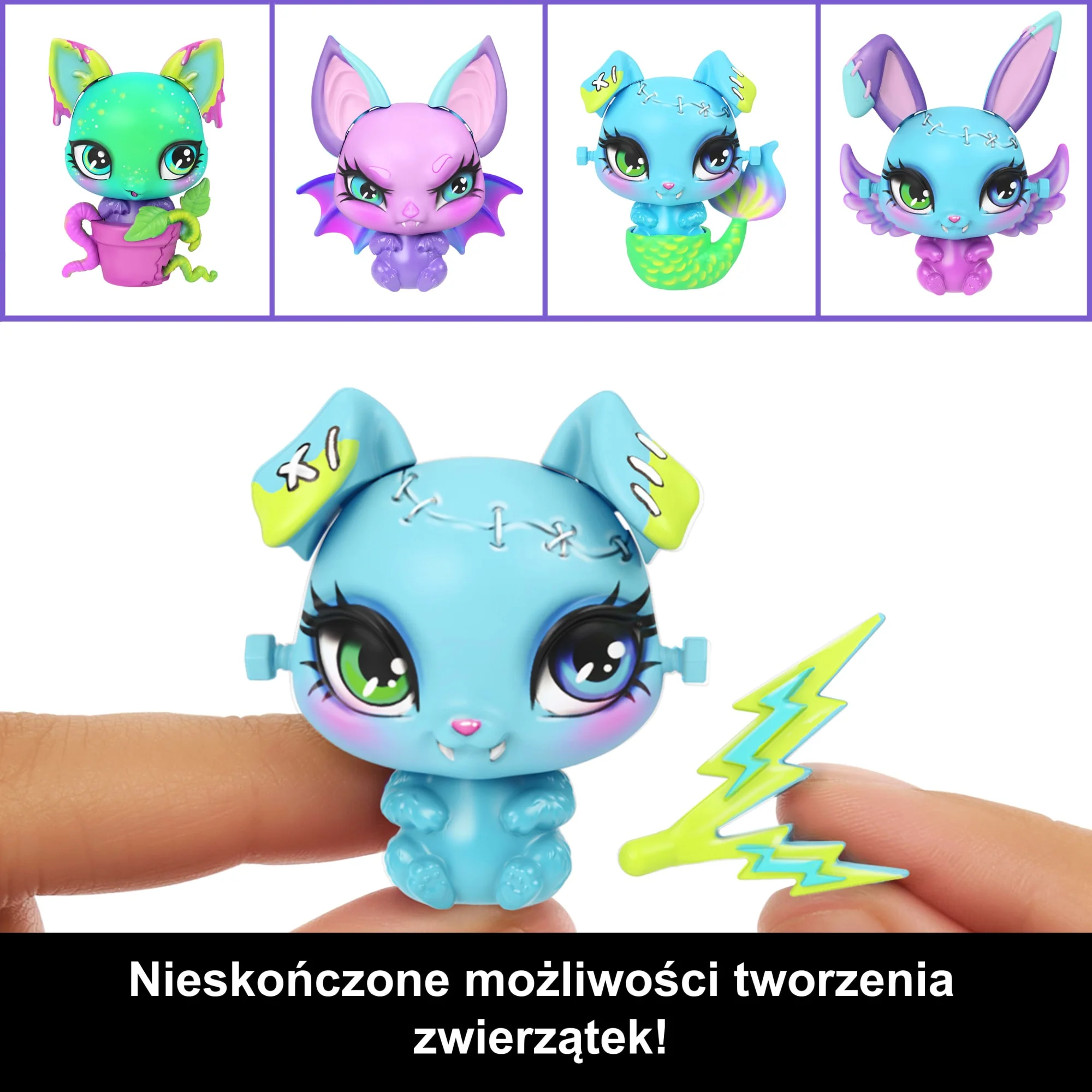 Monster High Make-A-Monster Stwórz pupila Zestaw Lalka i ponad 30 akcesoriów Zabawka 4+ - Image 3
