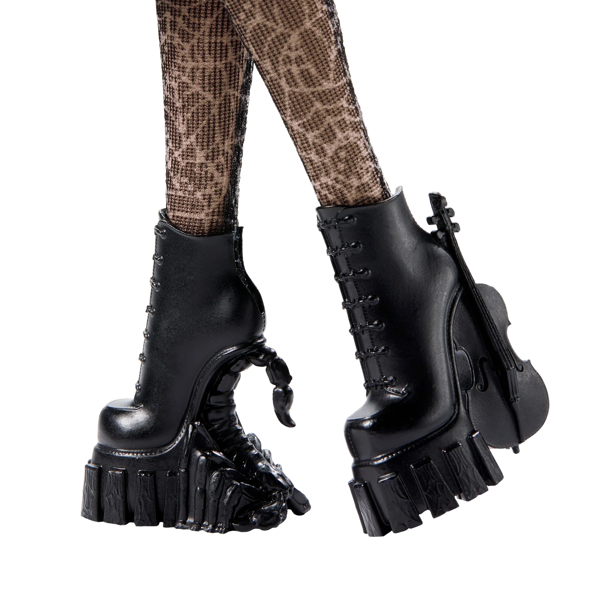 Monster High Mercoledì Bambola Da Collezione, Mercoledì Addams In Uniforme Nevermore Academy Con Mano - Image 4