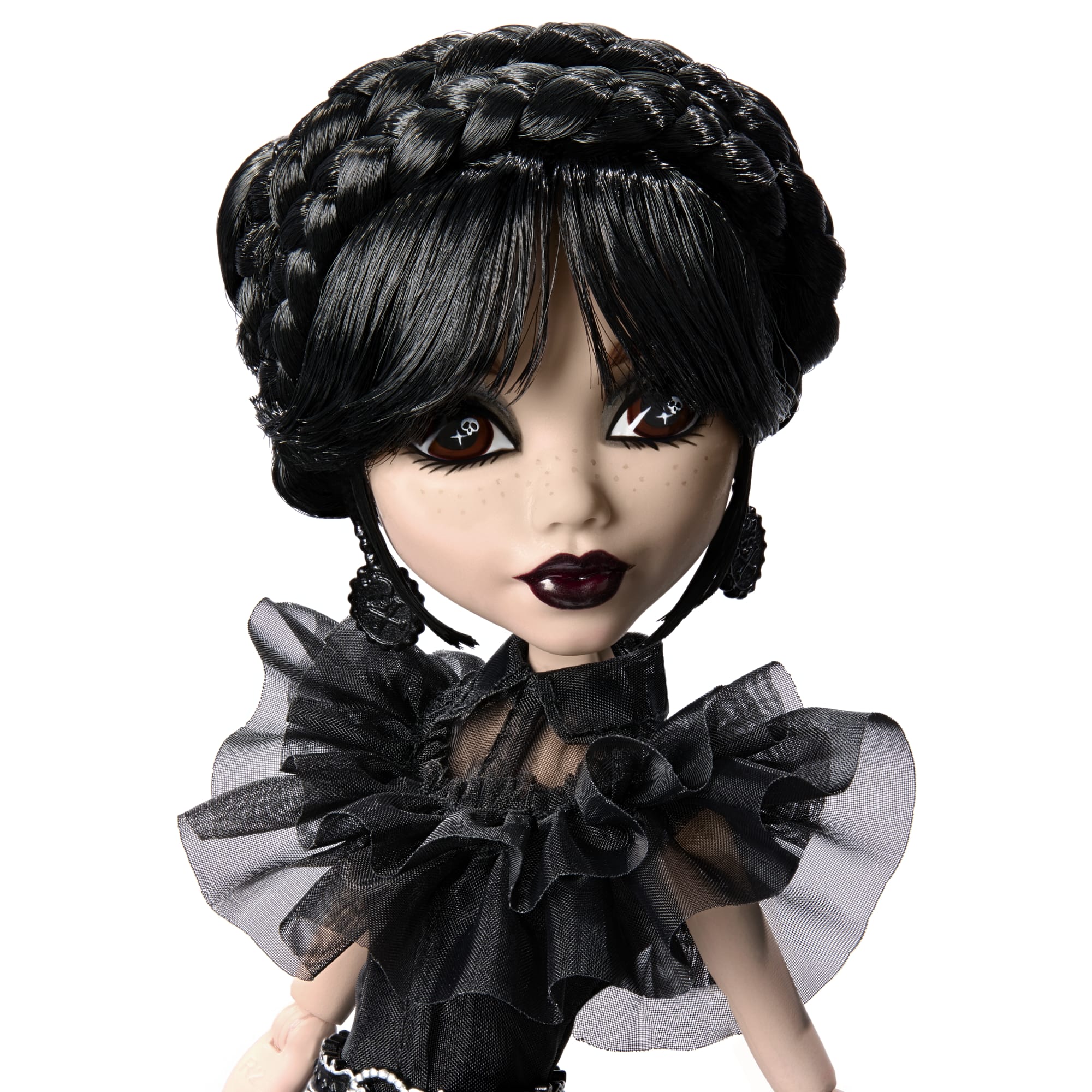 Muñeca Coleccionable De Miércoles Y Monster High, Miércoles En El Rave'n Con Un Vestido Negro Inspirado En La Escena Del Baile - Image 2