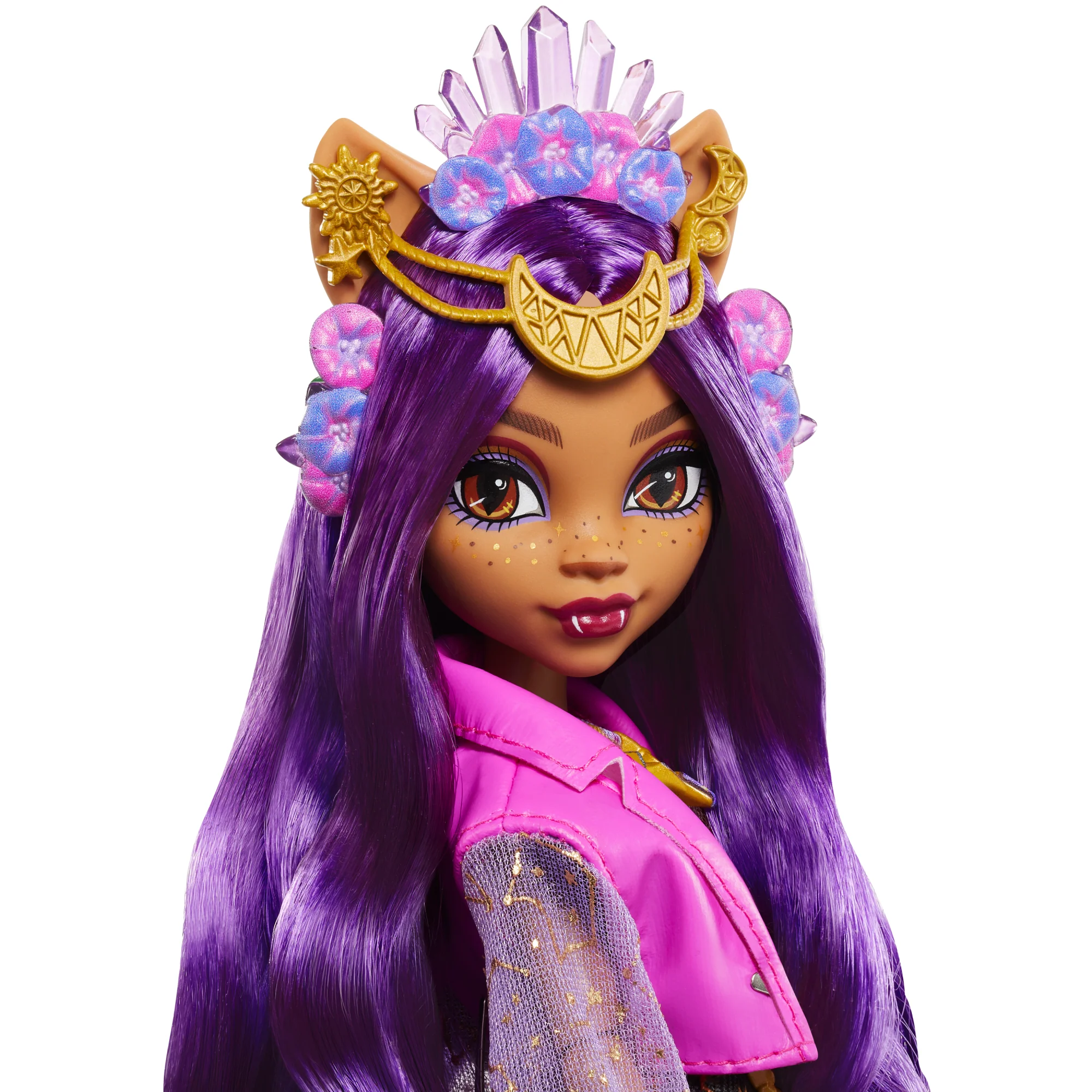 Monster High Monster Fest Clawdeen Wolf Fashion Doll With Festival Outfit, Band Poster And Accessories - Image 2