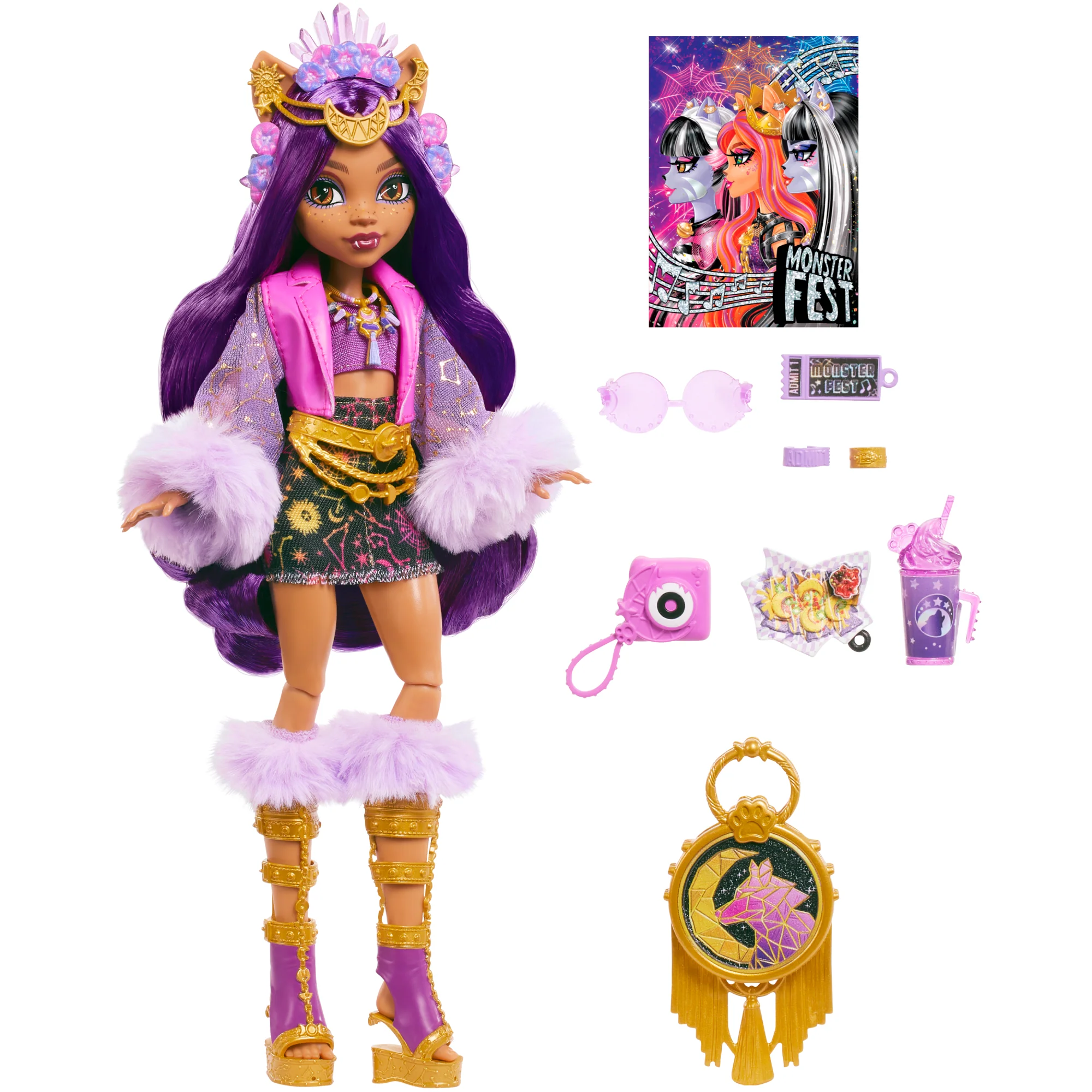 Monster High Monster Fest Clawdeen Wolf Lalka modowa - Image 5