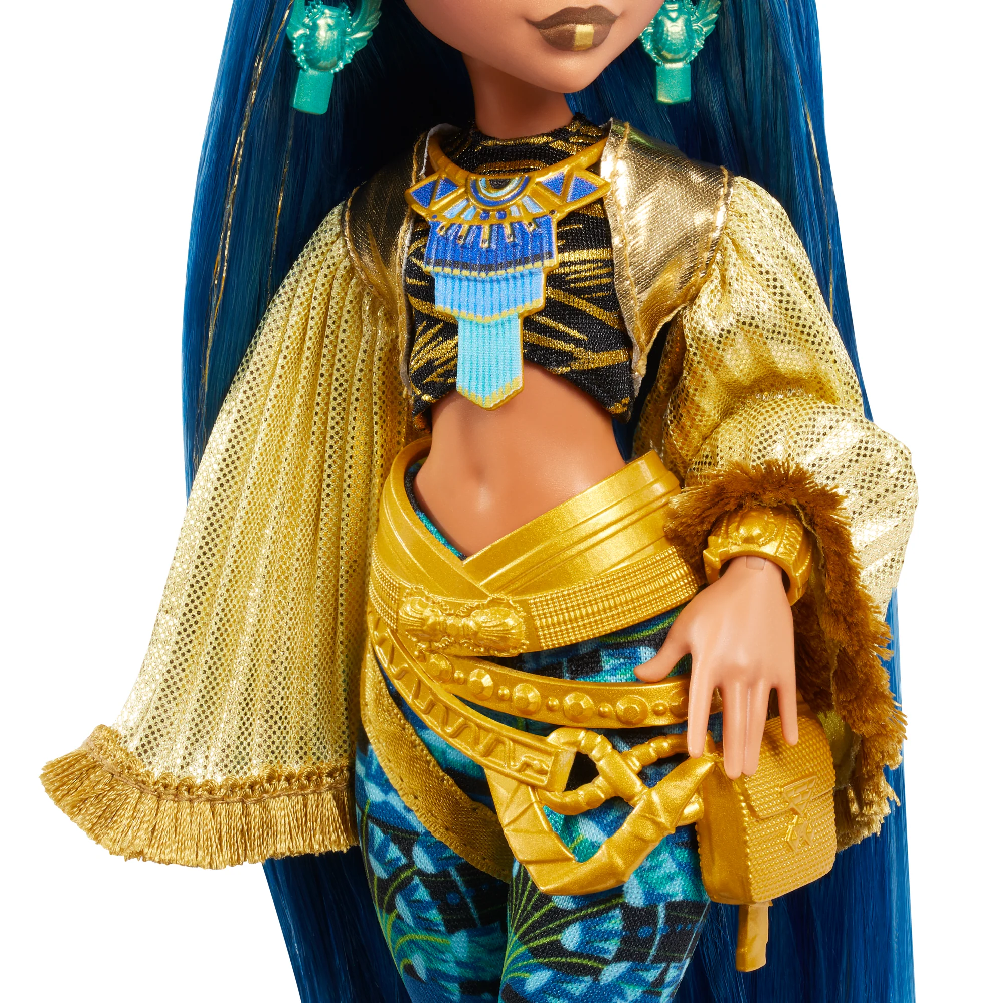 Monster High Monster Fest Cleo De Nile Fashion Doll With Festival Outfit, Band Poster And Accessories - Image 3