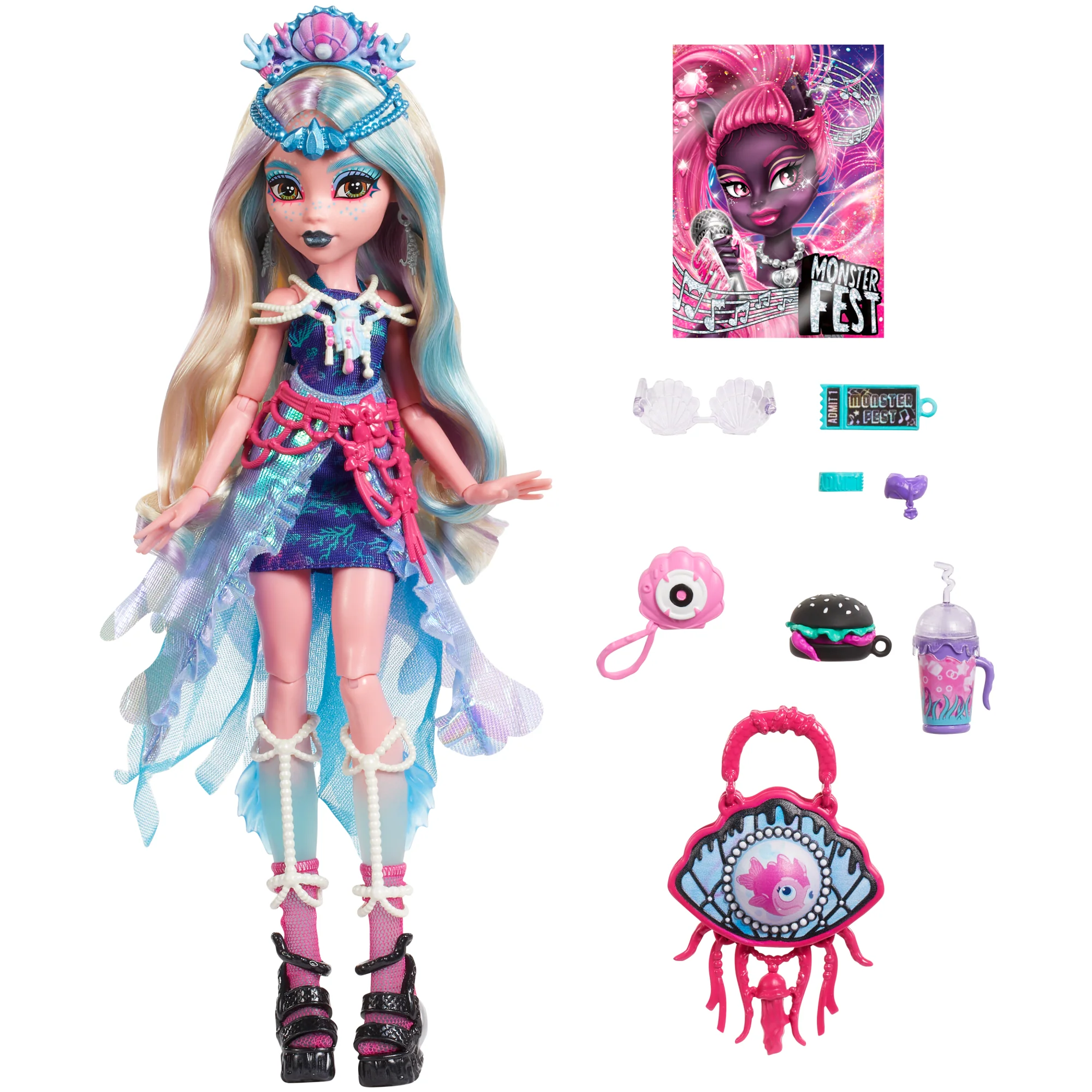 Monster High Monster Fest Lagoona Blue Lalka modowa - Image 5