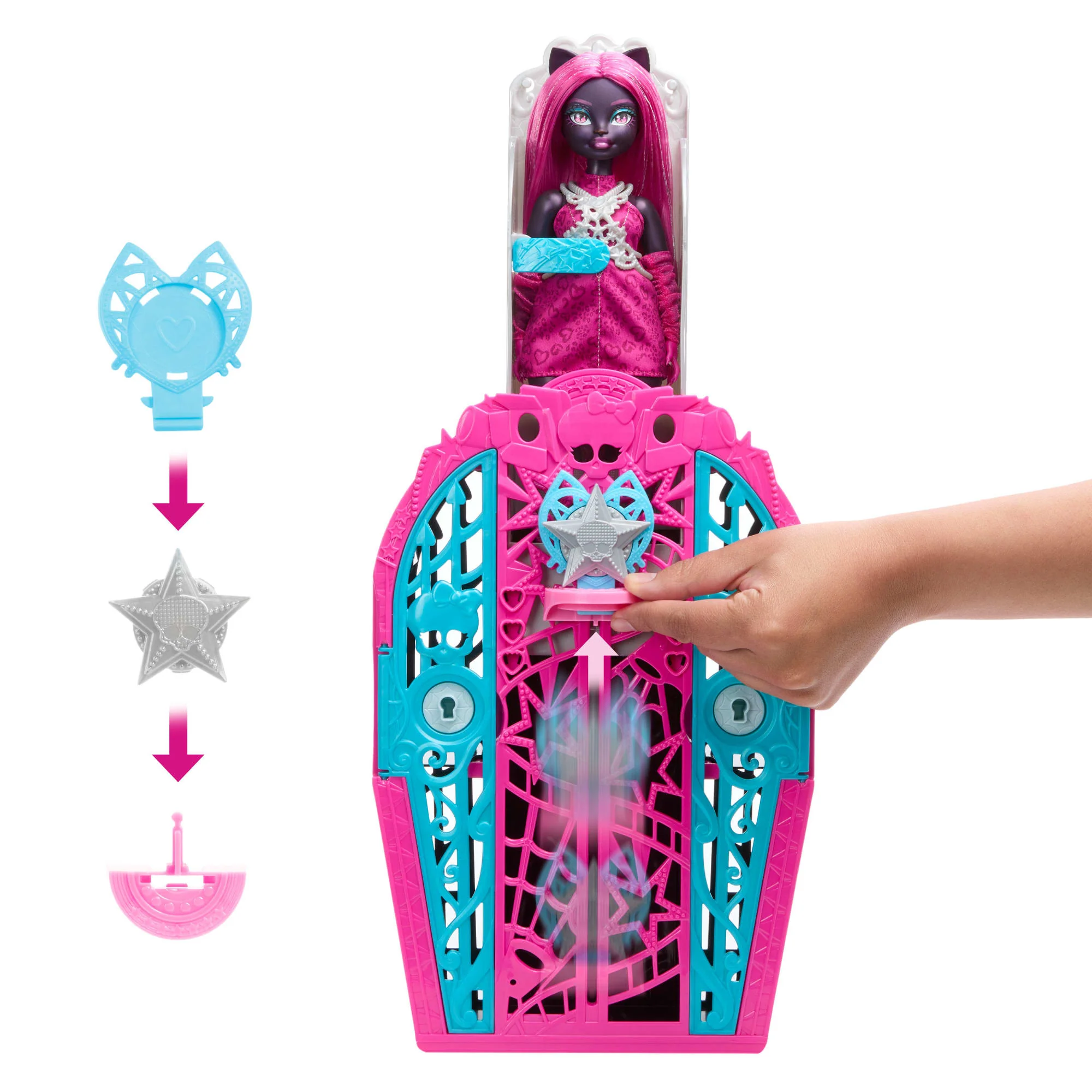 Monster High-Monstrueux Secrets Catty Noir-Coffret - Image 3