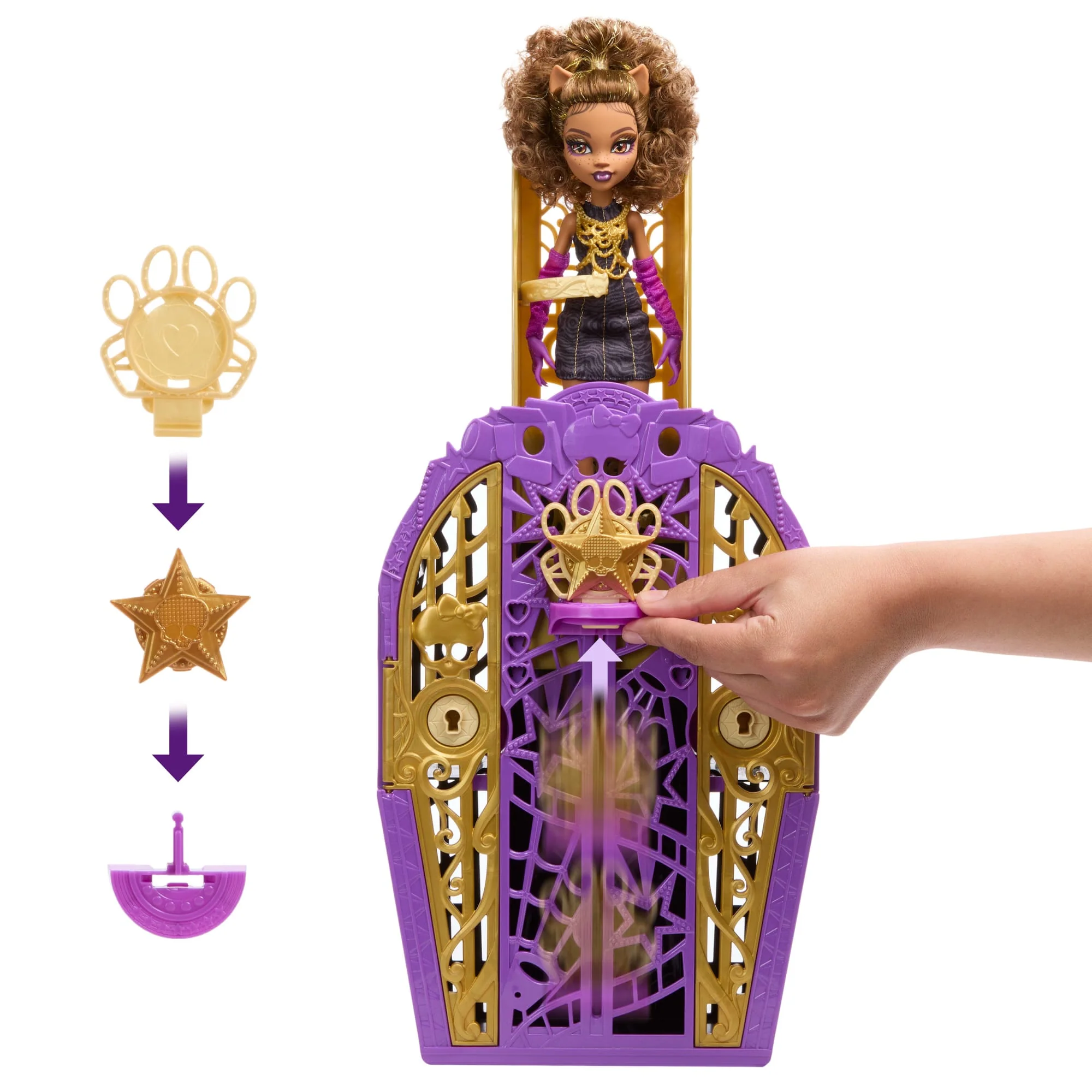 Monster High-Monstrueux Secrets Clawdeen Wolf-Coffret - Image 2